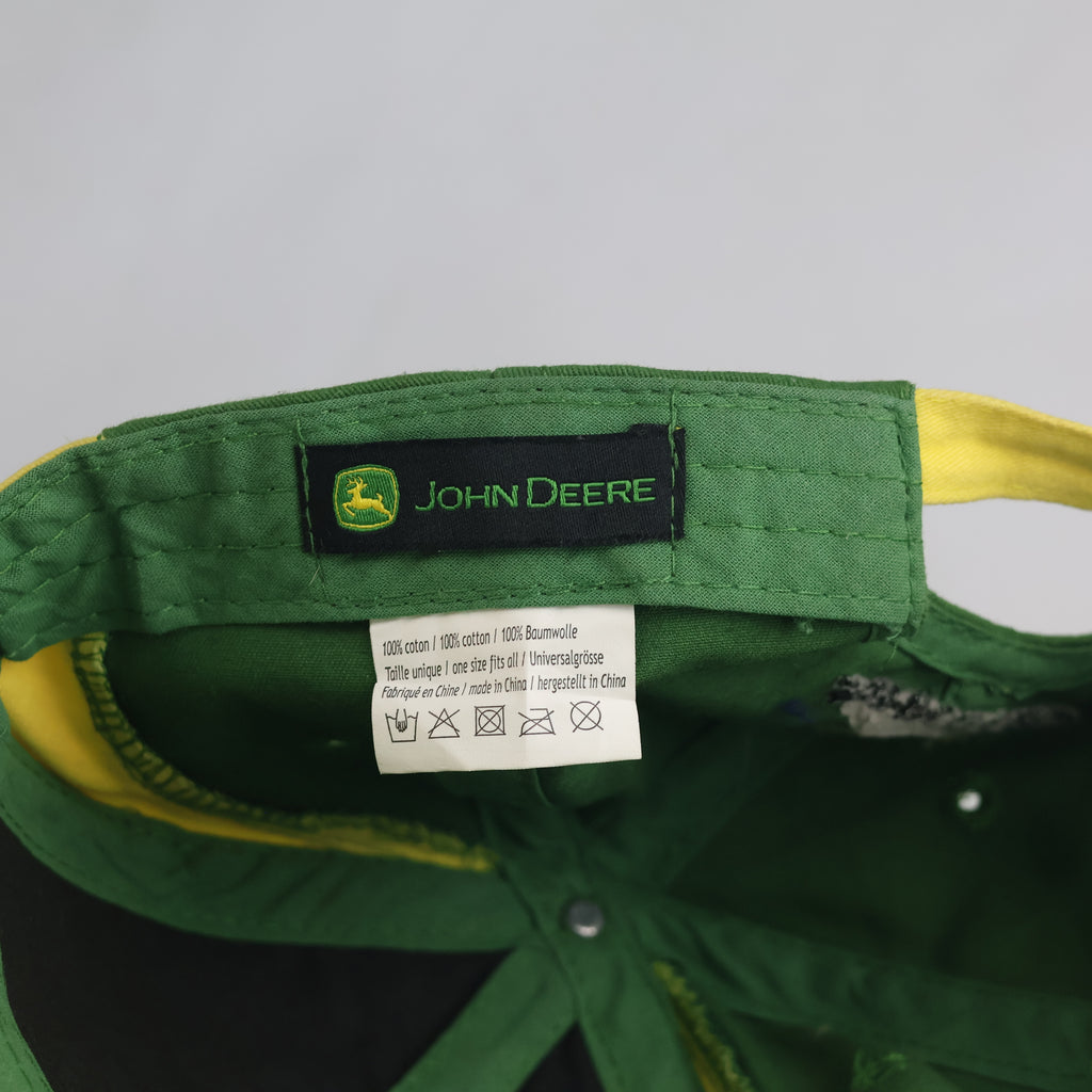 Thrifted John Deere Green Tractor Cotton Baseball Cap (Size 55–56 cm)  | 10840