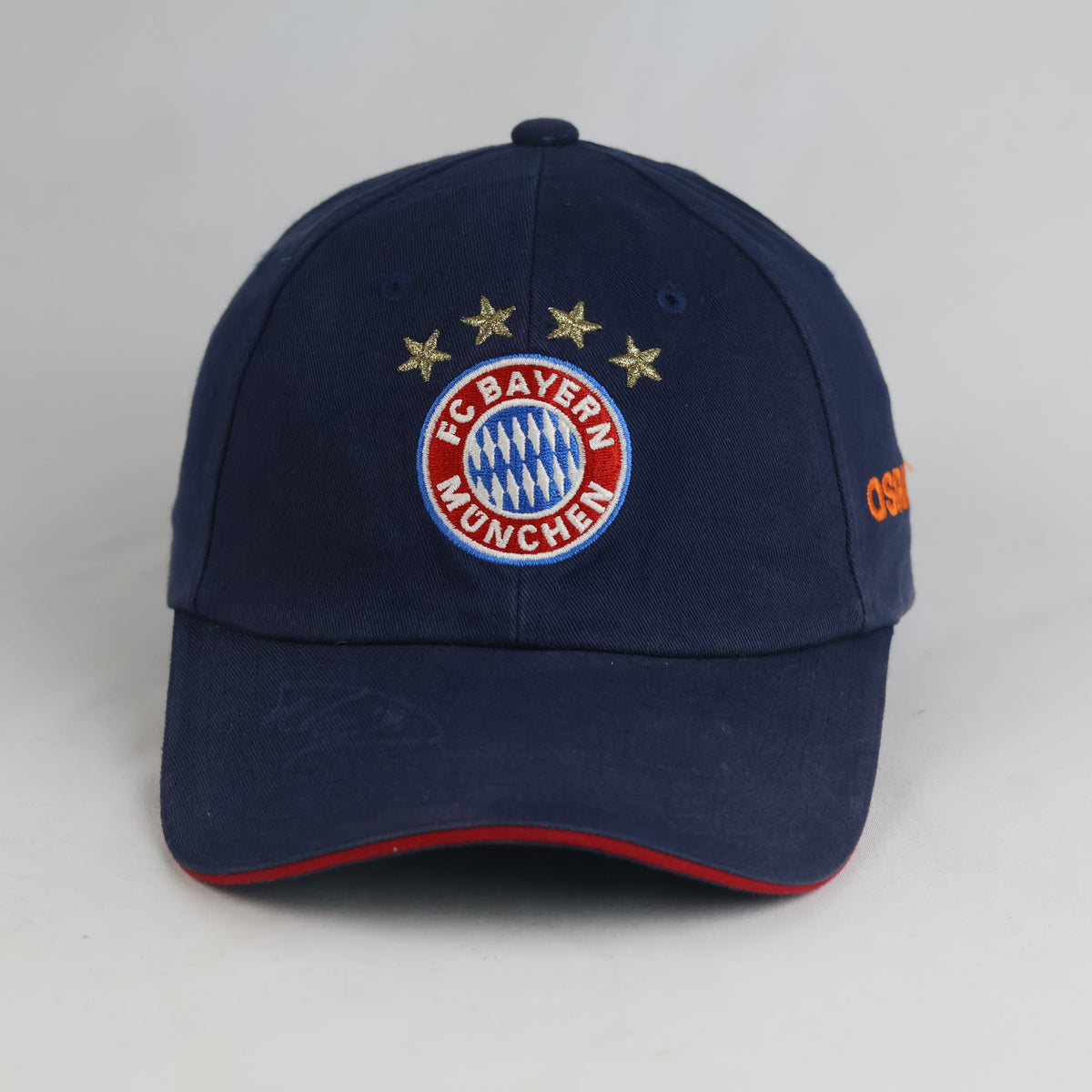 Thrifted  FC Bayern München Navy OSRAM Sponsor Strapback Cap (Size 57–58 cm) |10860