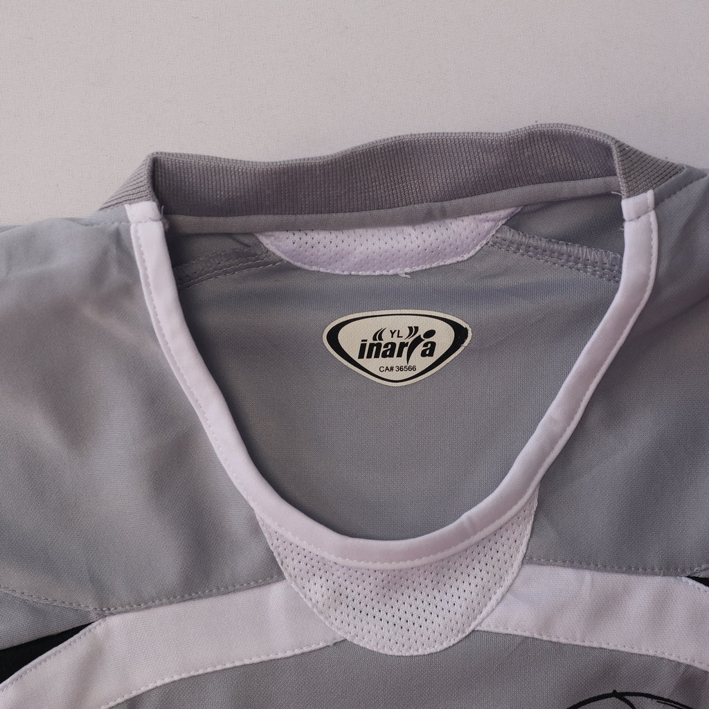 Gray Youth Soccer Jersey #6 - Tecumseh Optimist Club Athletic Tee