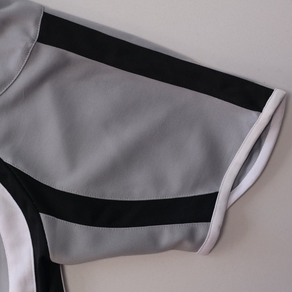 Gray Youth Soccer Jersey #6 - Tecumseh Optimist Club Athletic Tee