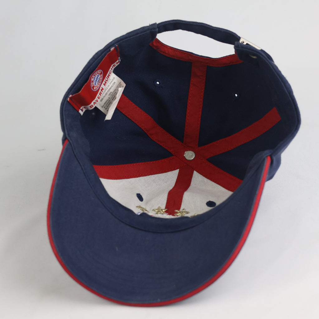 Thrifted  FC Bayern München Navy OSRAM Sponsor Strapback Cap (Size 57–58 cm) |10860