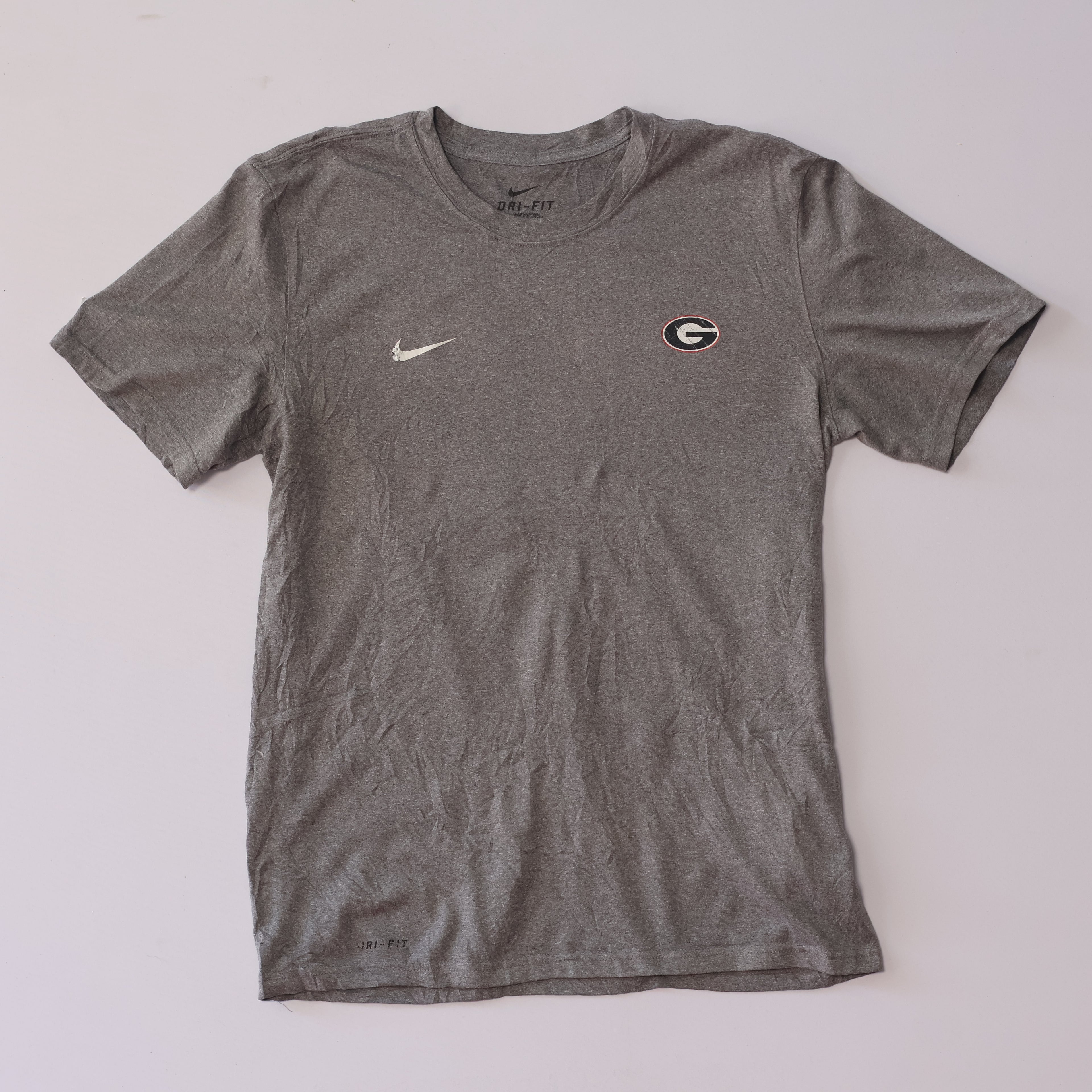 Nike Dri-FIT Georgia Bulldogs Thrifted T-Shirt - Men's Size M
