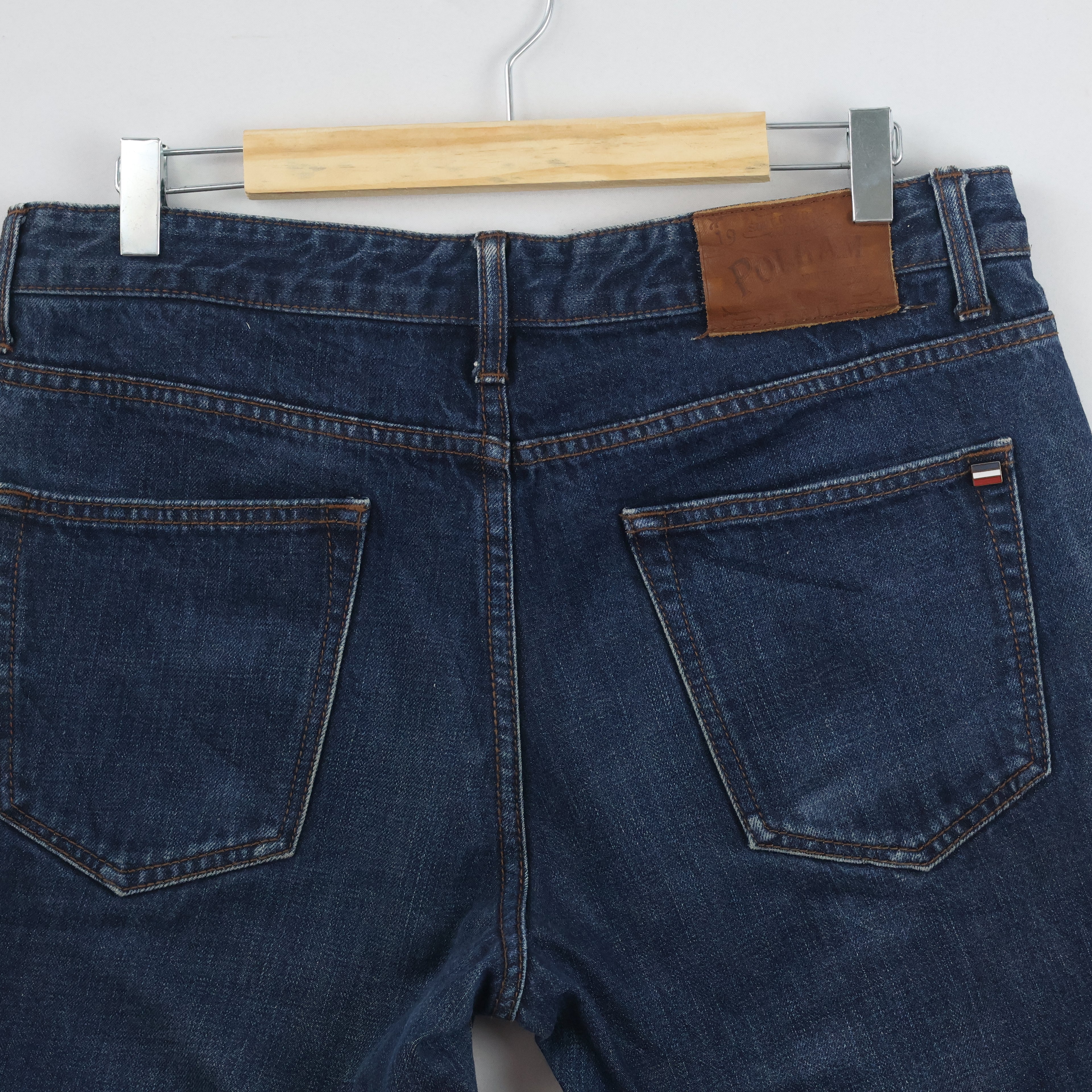 Vintage Polham Dark Blue Jeans - 32 Inch Waist/ J1073