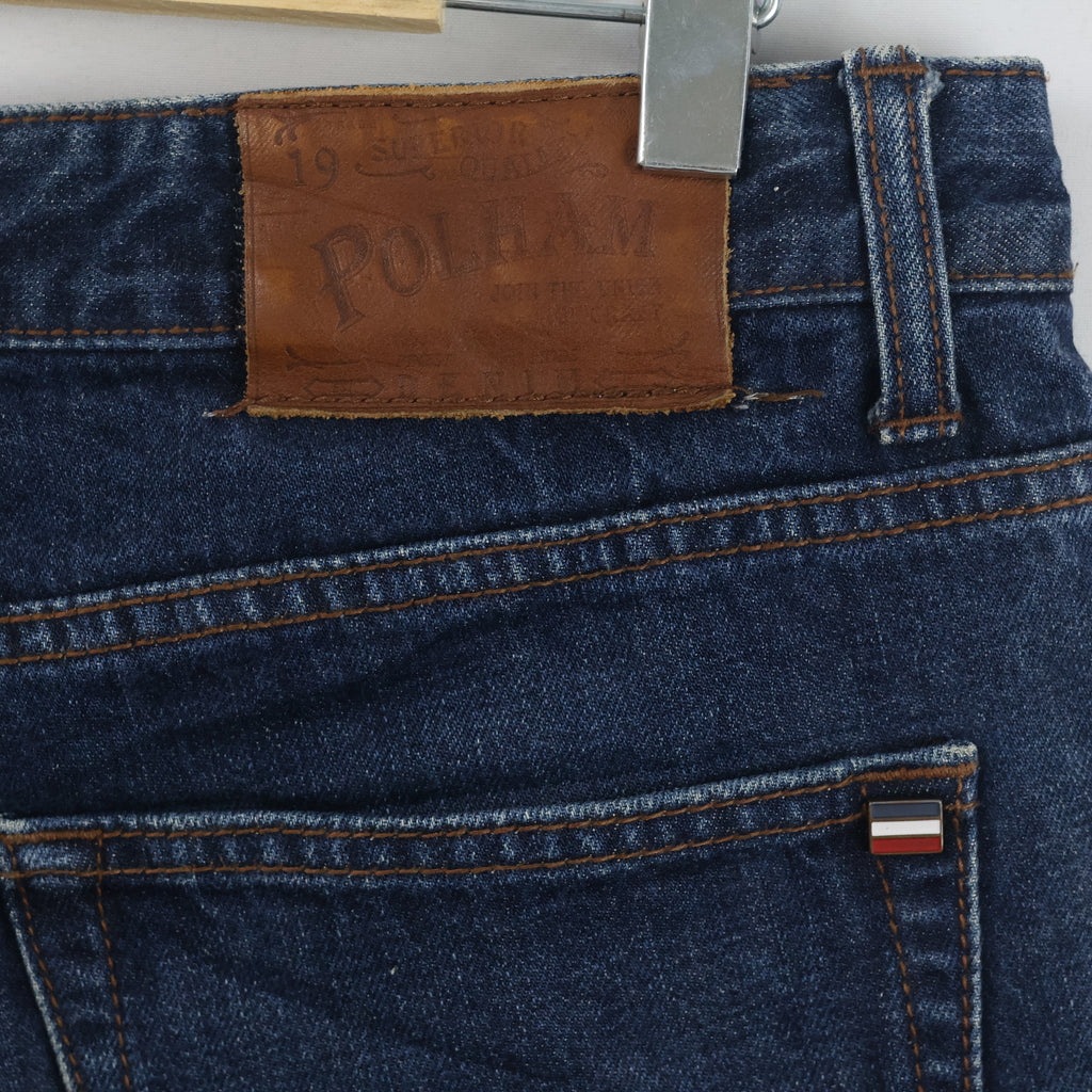 Vintage Polham Dark Blue Jeans - 32 Inch Waist/ J1073