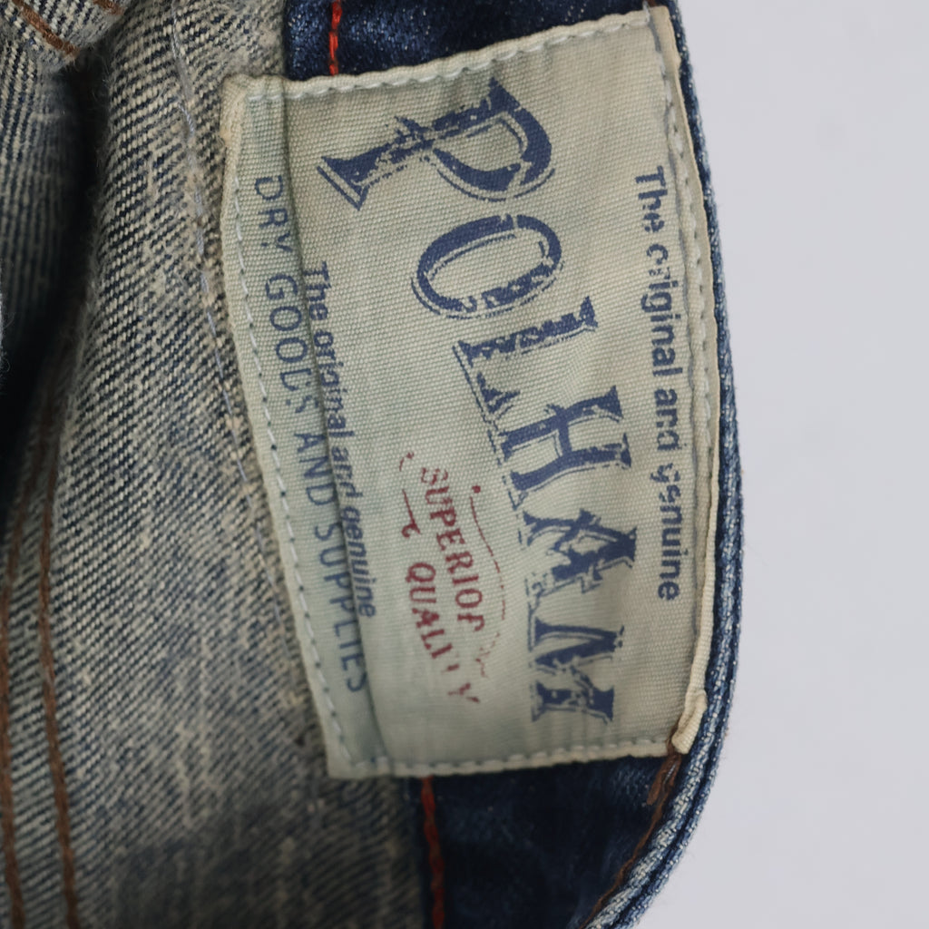 Vintage Polham Dark Blue Jeans - 32 Inch Waist/ J1073