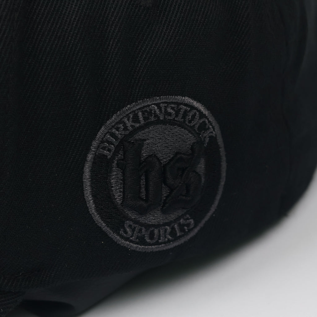 Vintage Birkenstock Sports Embroidered Black Thrifted Baseball Cap