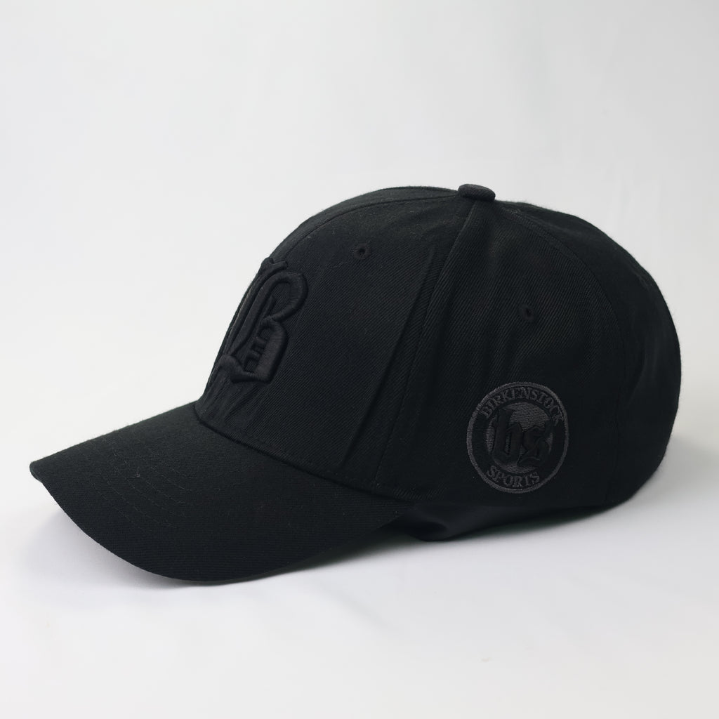Vintage Birkenstock Sports Embroidered Black Thrifted Baseball Cap
