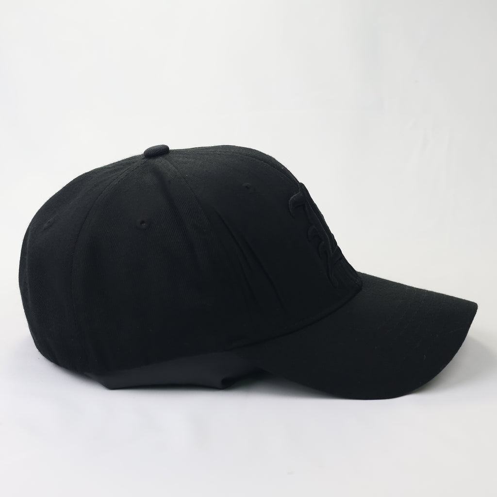 Vintage Birkenstock Sports Embroidered Black Thrifted Baseball Cap