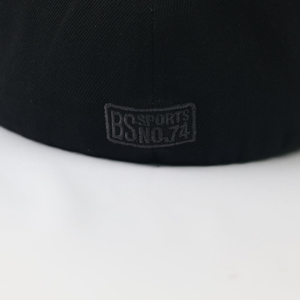 Vintage Birkenstock Sports Embroidered Black Thrifted Baseball Cap