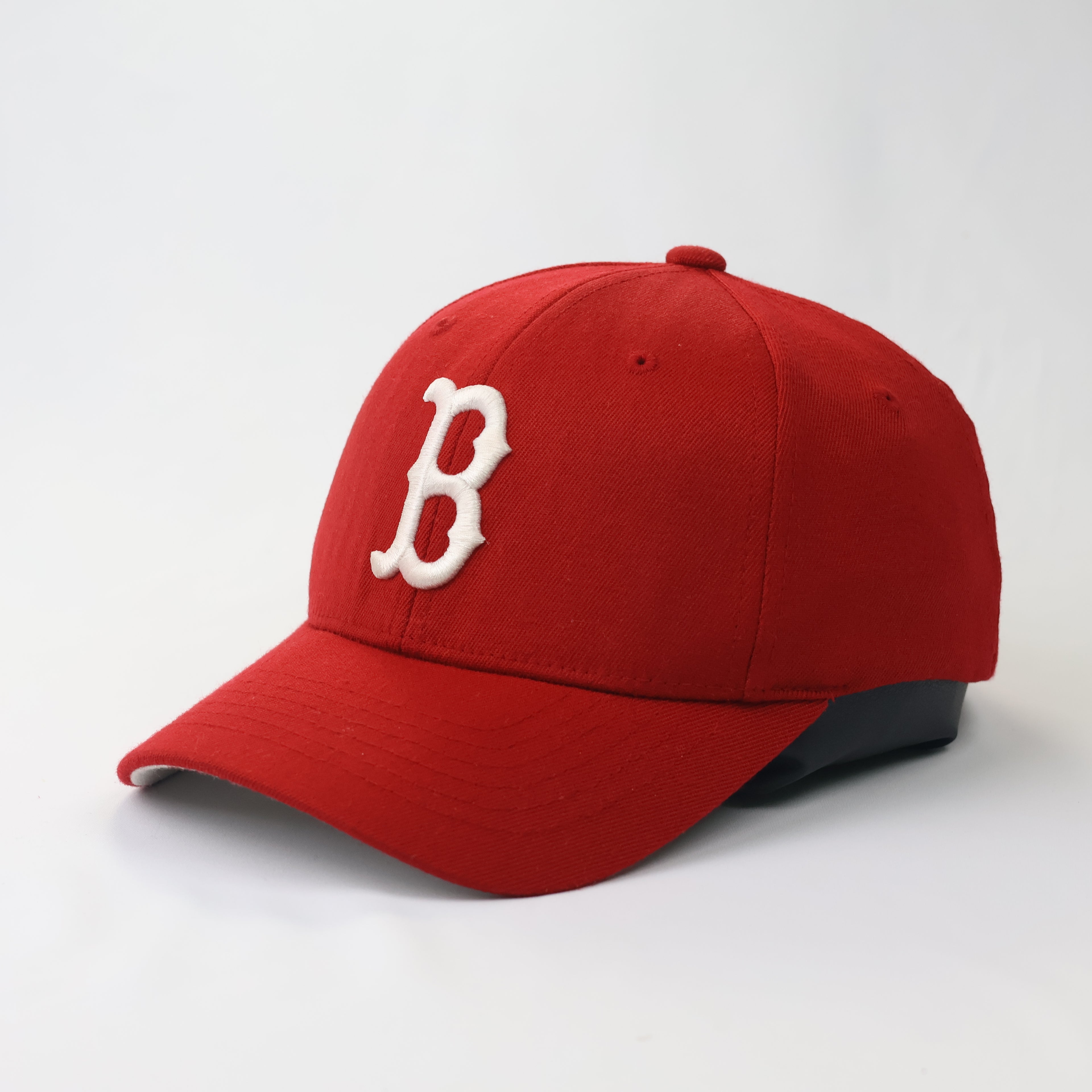 Vintage Boston Red Sox "B" Logo Red Thrifted Cap - MLB Licensed Headwear