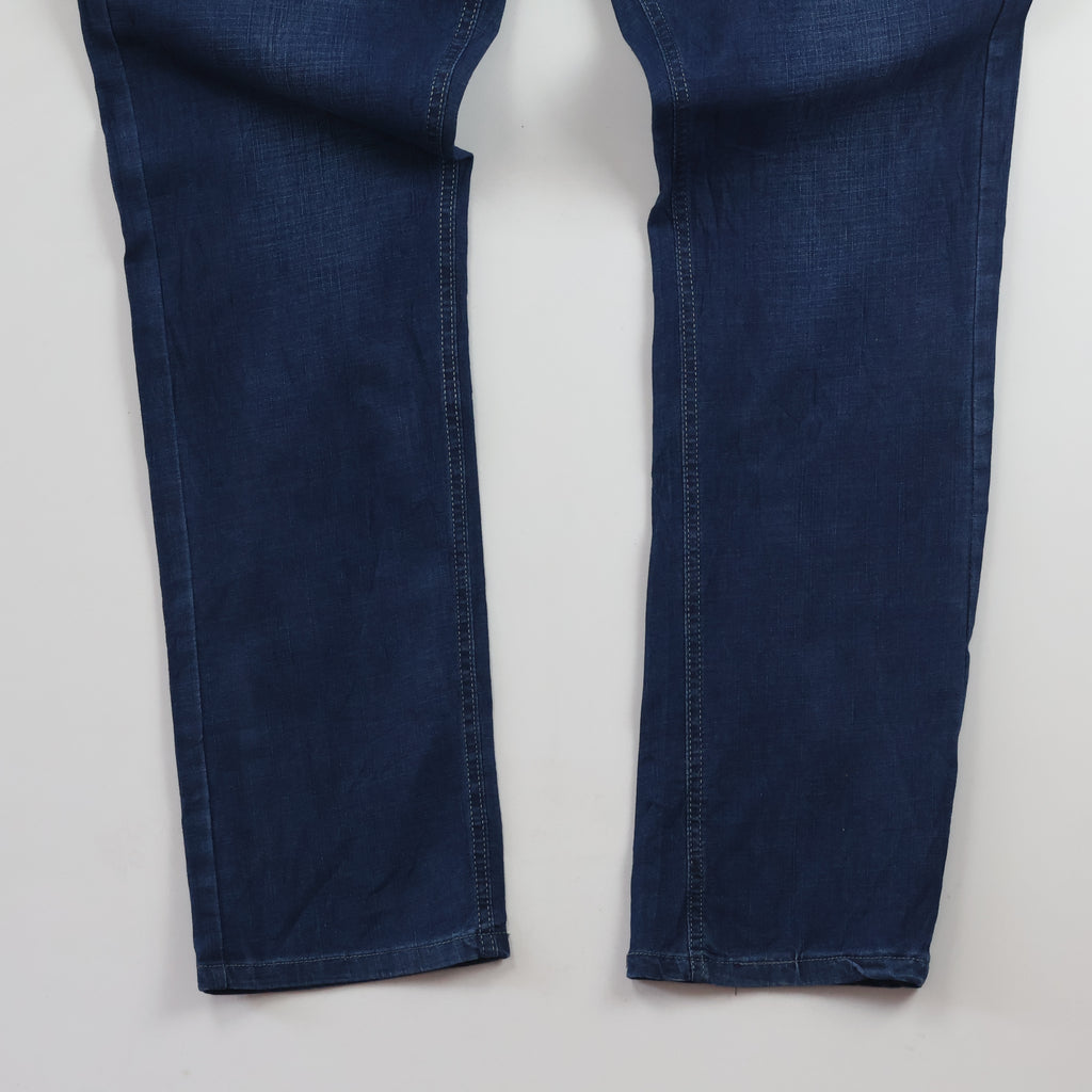 Men's Benepole Blue Denim Jeans - Thrifted 32 Waist/ J1070