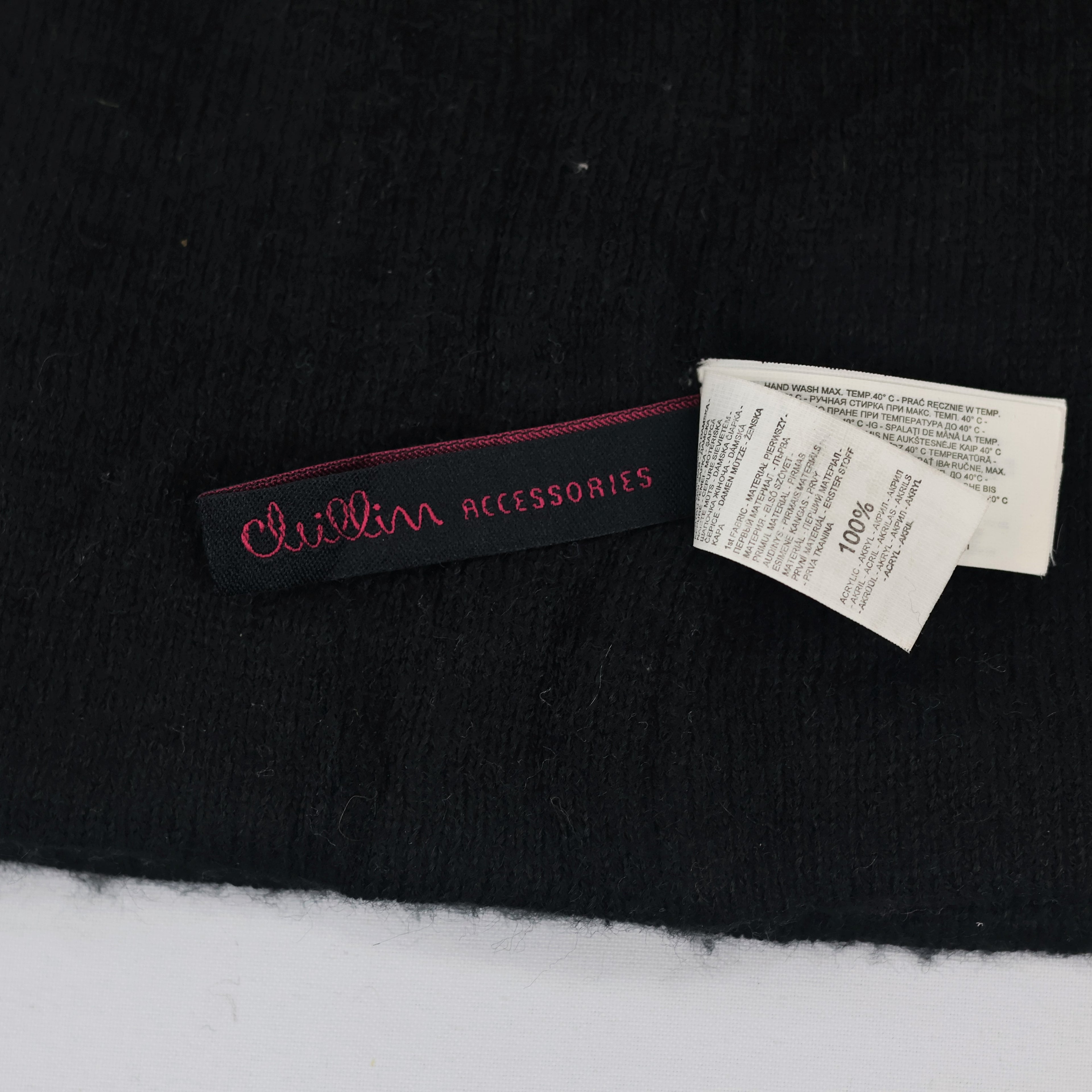 Edgy Black "PHYSCO" Black Thrifted Beanie - Gen Z Streetwear Knit Cap