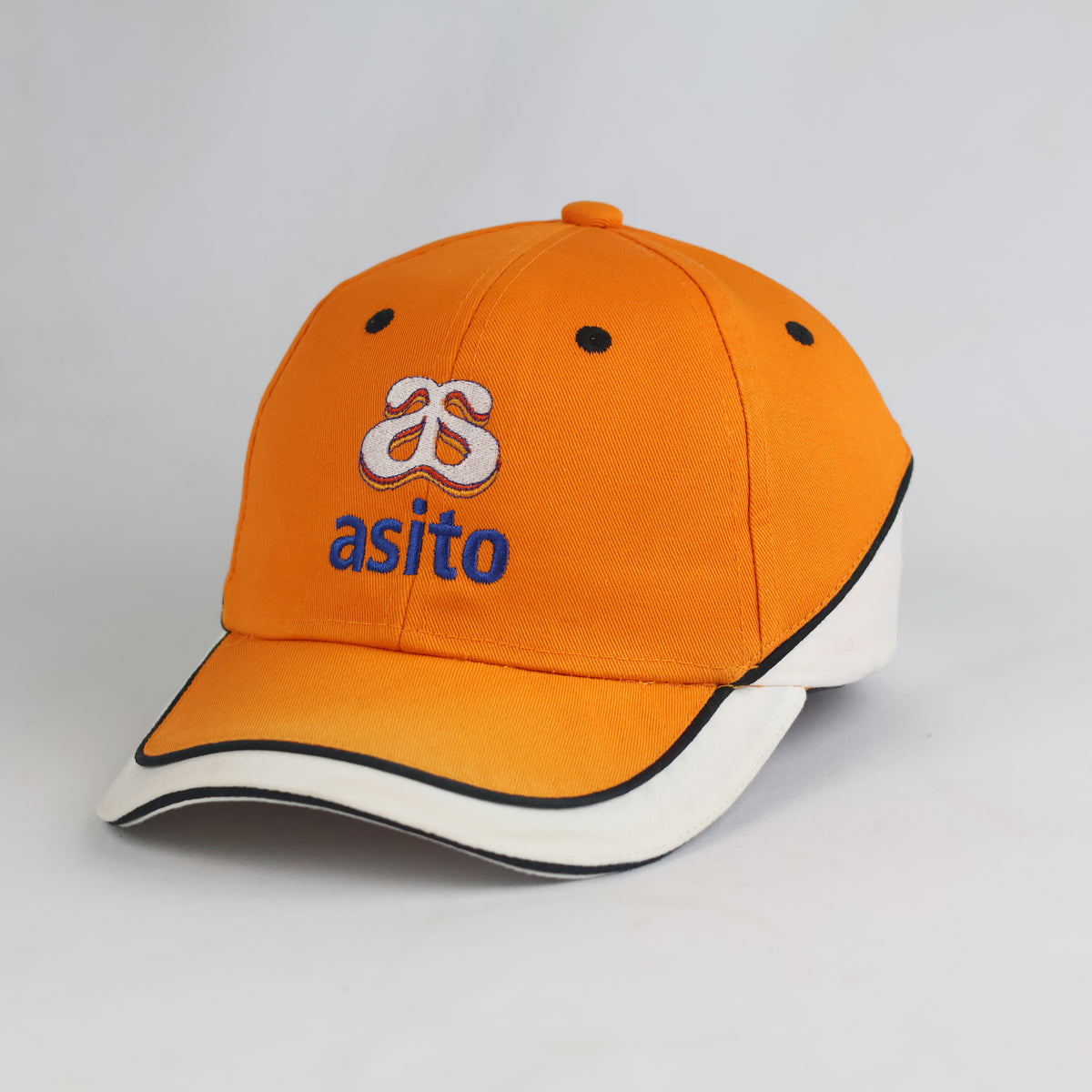 King Cap Asito Logo Orange Cotton Baseball Cap (Size 57–58 cm) | 10842