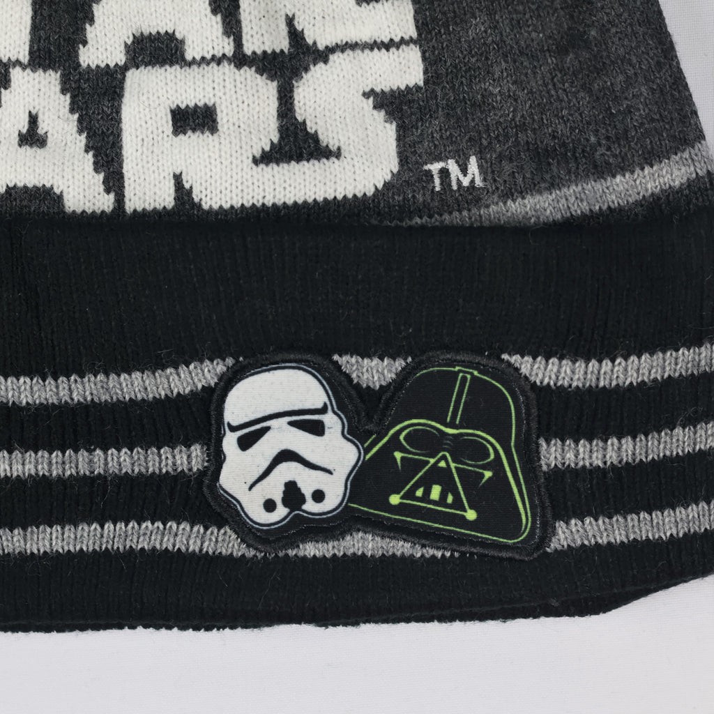 Disney Star Wars Junior Cuffed Thrifted Cap - Warm Winter Headwear