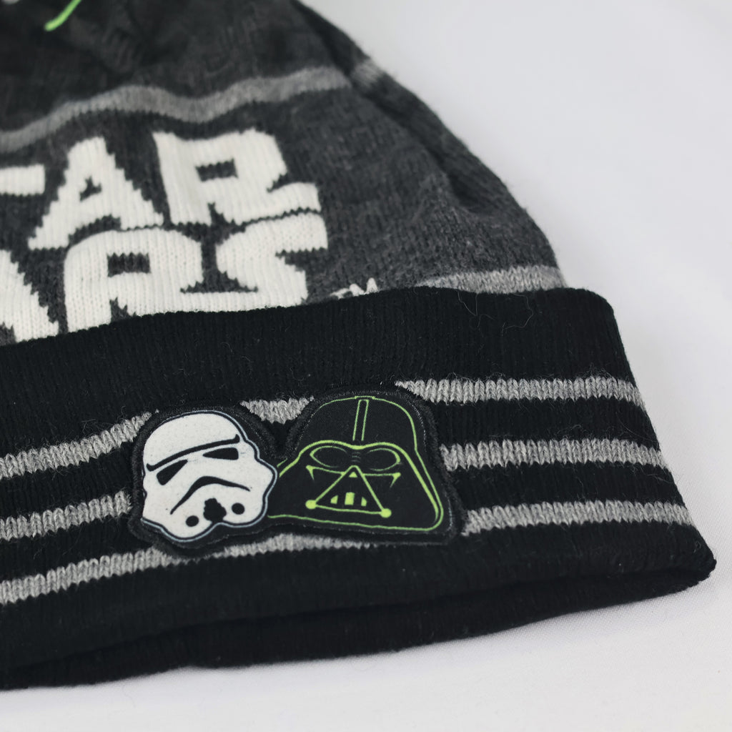 Disney Star Wars Junior Cuffed Thrifted Cap - Warm Winter Headwear