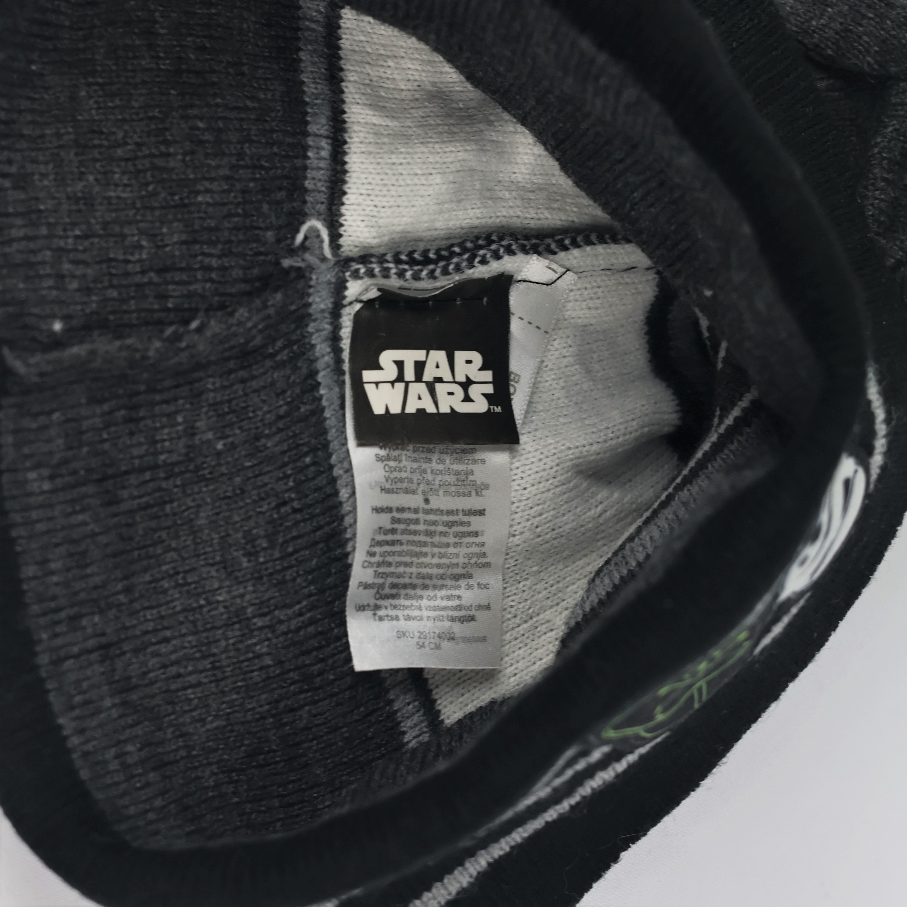 Disney Star Wars Junior Cuffed Thrifted Cap - Warm Winter Headwear