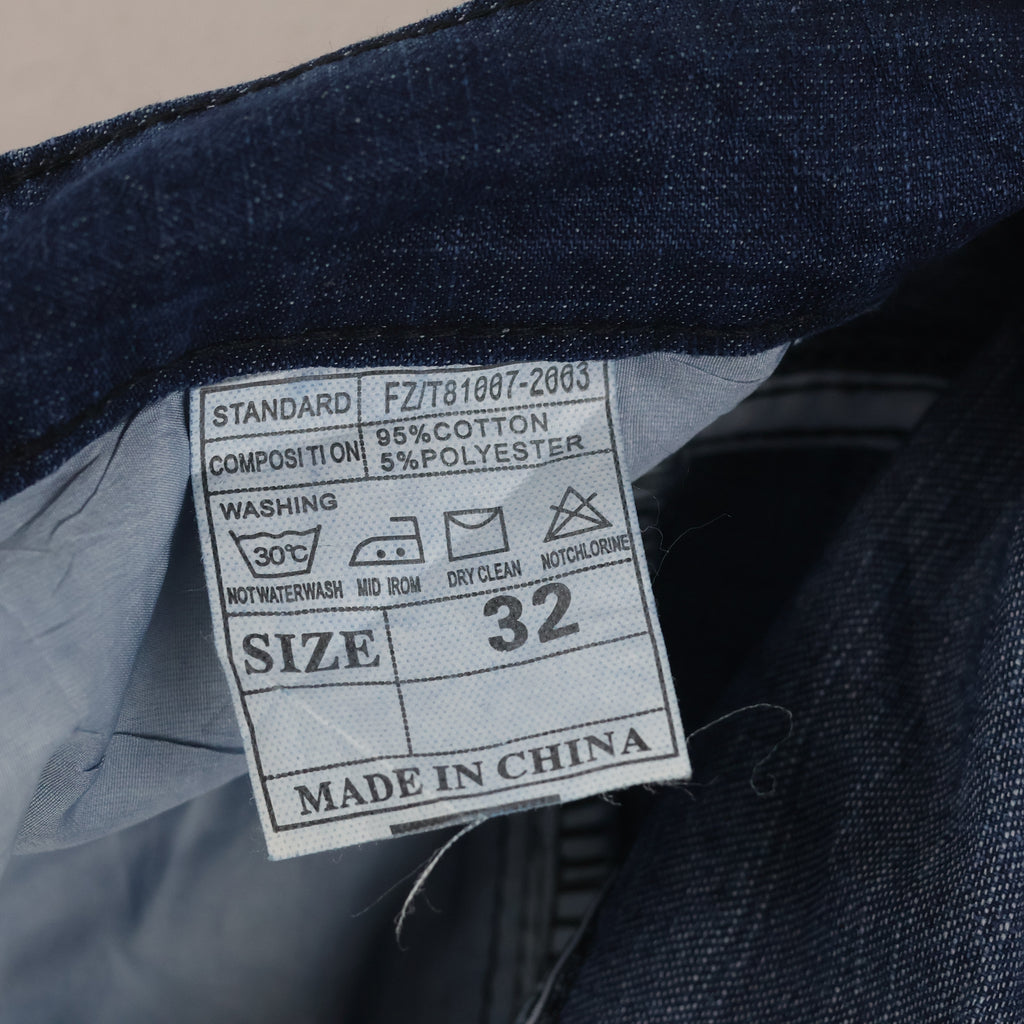 Men's Benepole Blue Denim Jeans - Thrifted 32 Waist/ J1070