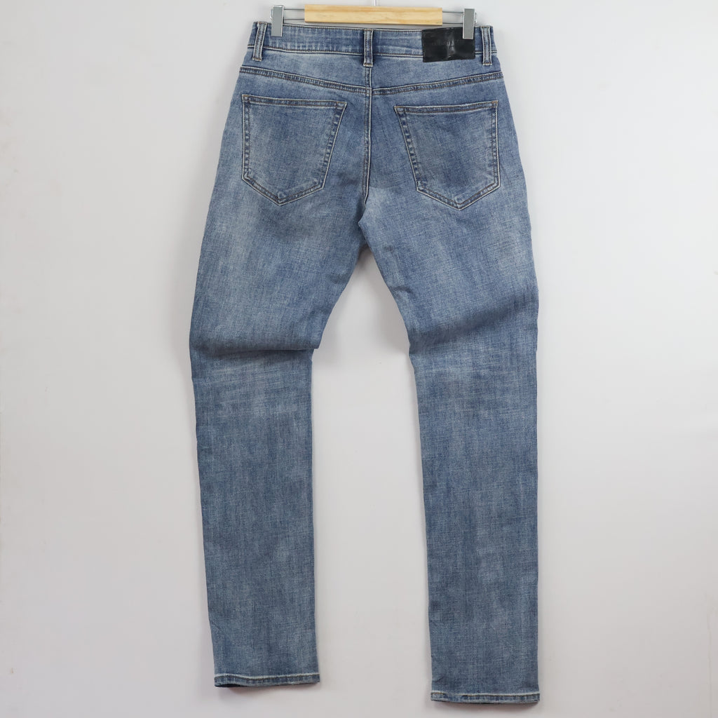 Thrifted Kenneth Cole Light Blue Denim Slim Fit Jeans 30 inches Waist/ J1069