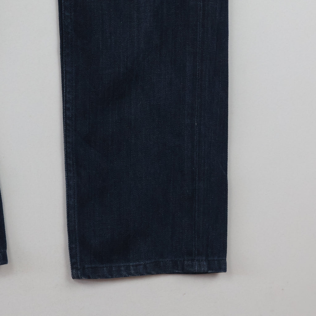Thrifted Men's PLAC Jeans Dark Blue Slim Fit Denim_30 Waist/ J1067
