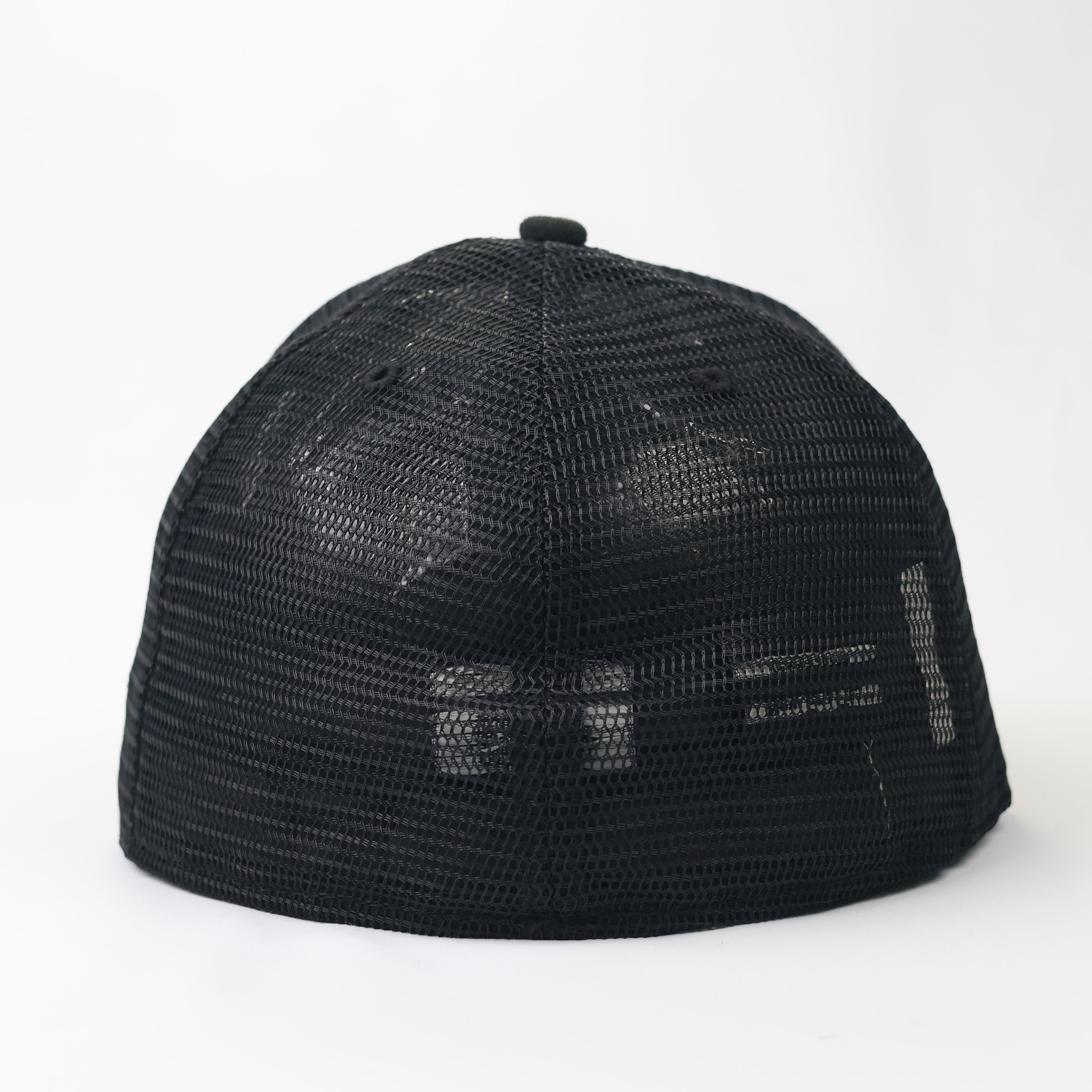 DC Shoes x New Era 59FIFTY Fitted Trucker Thrifted Hat - Black Skateboard Cap