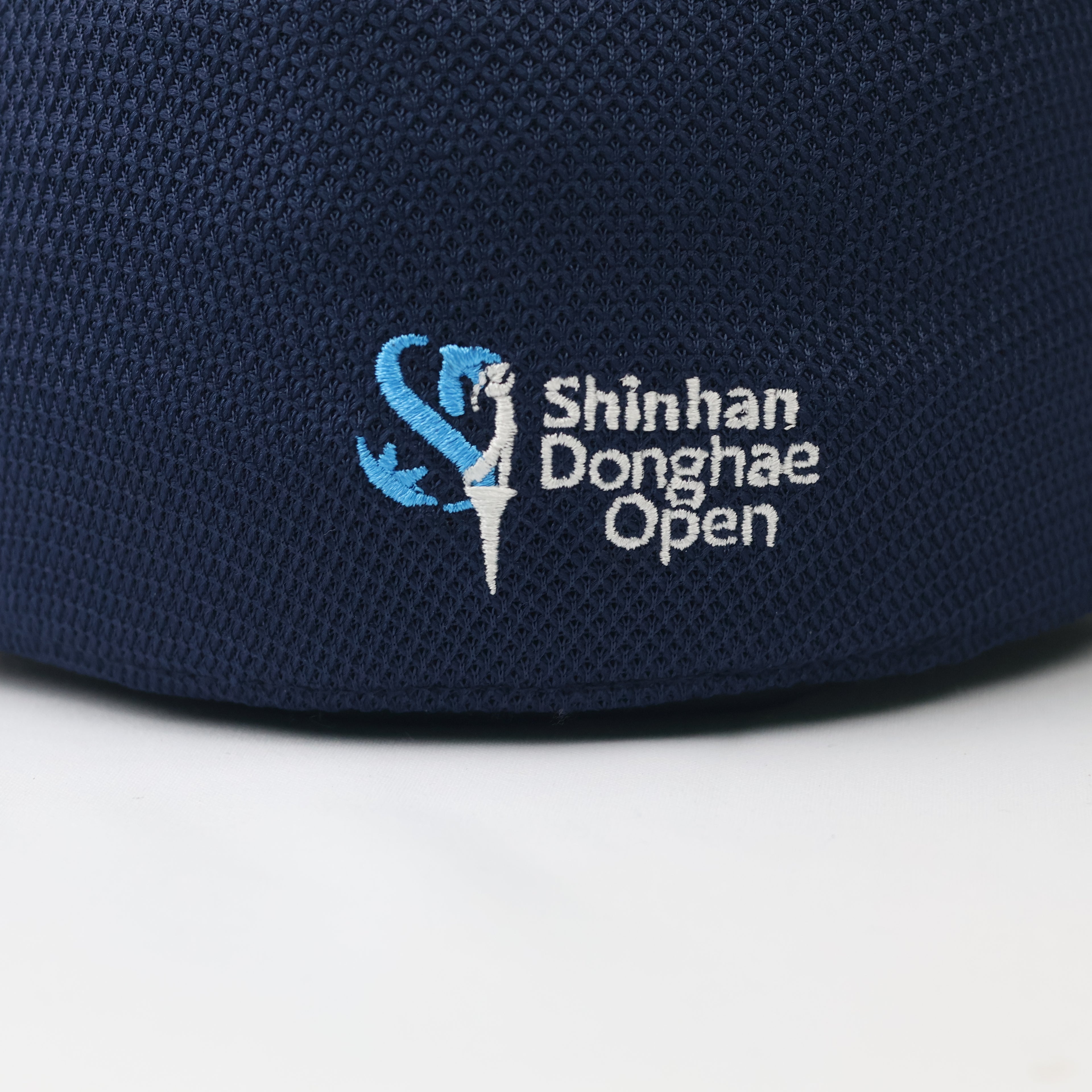 Srixon Golf "One Touch" Performance Thrifted Cap - Navy Blue & Red
