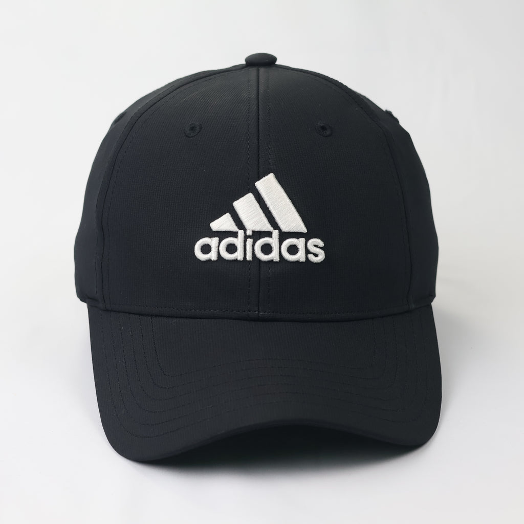 Authentic Adidas Golf Performance Adjustable Black Thrifted Baseball Cap