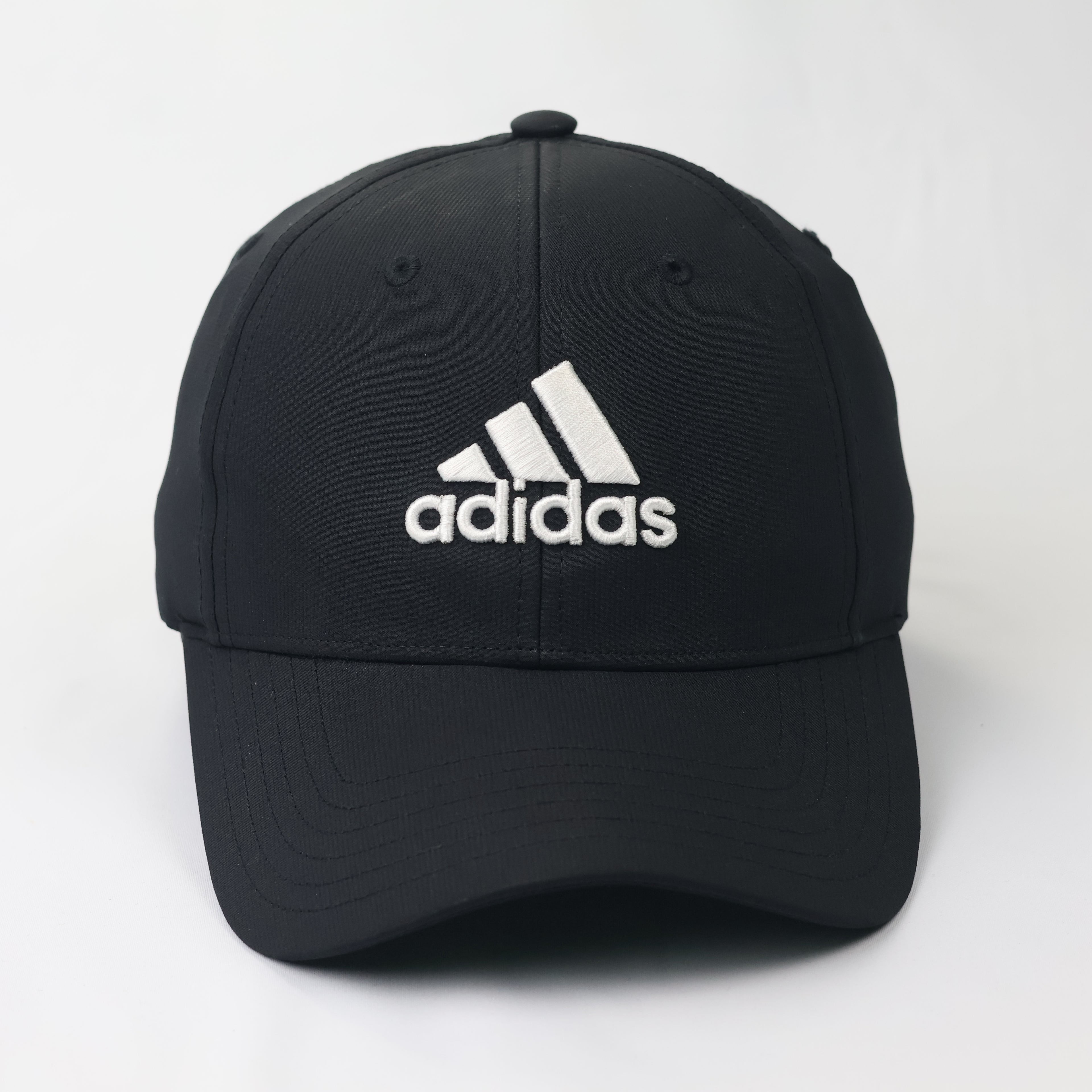 Authentic Adidas Golf Performance Adjustable Black Thrifted Baseball Cap