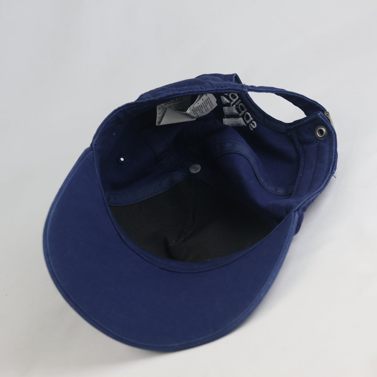 Thrifted Adidas 3-Stripes Navy Baseball Cap – Franz Beckenbauer Edition 57-58cm | 10851