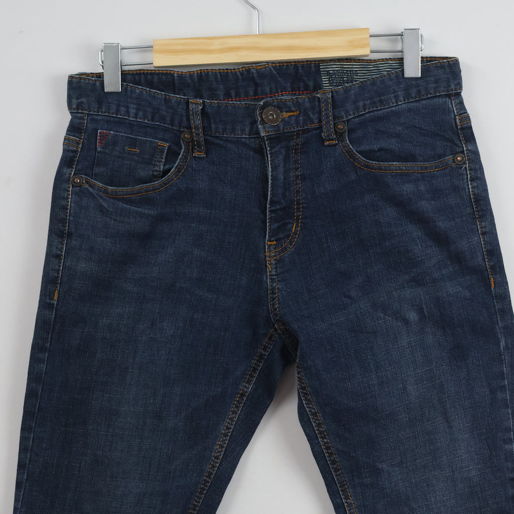 Thrifted Men's R-Athletic Classic Dark Blue Jeans 30 waist/ J1064