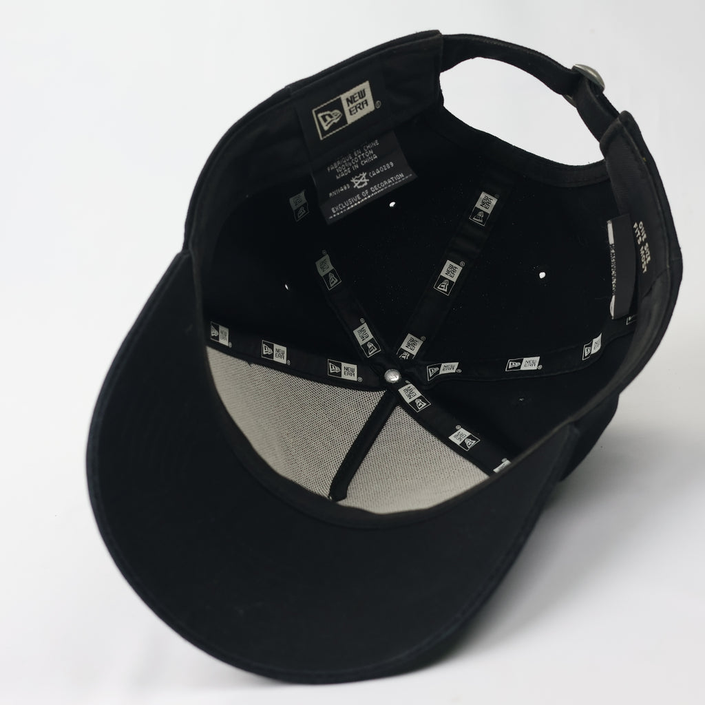 New Era New York City Embroidered Black Thrifted Baseball Cap