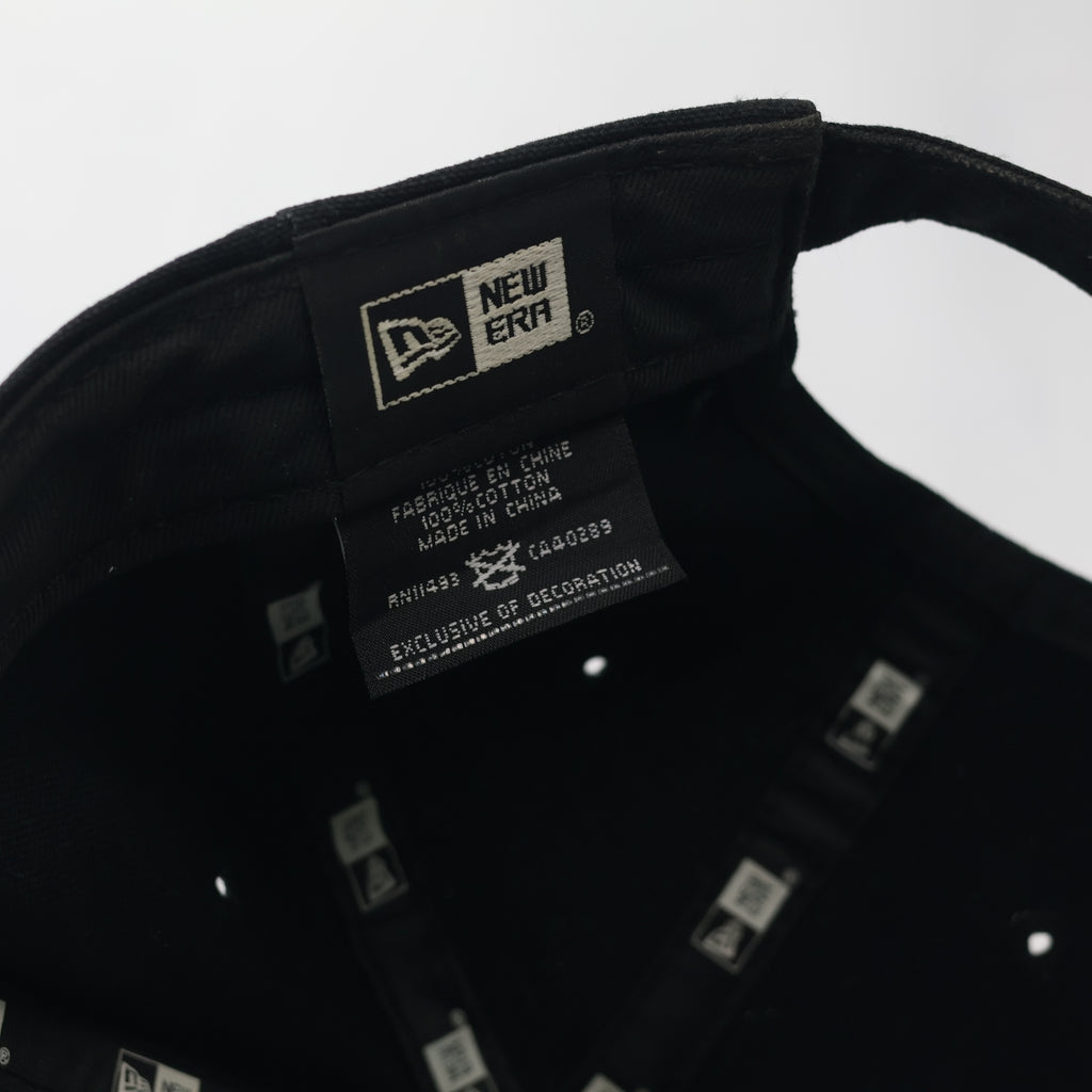 New Era New York City Embroidered Black Thrifted Baseball Cap