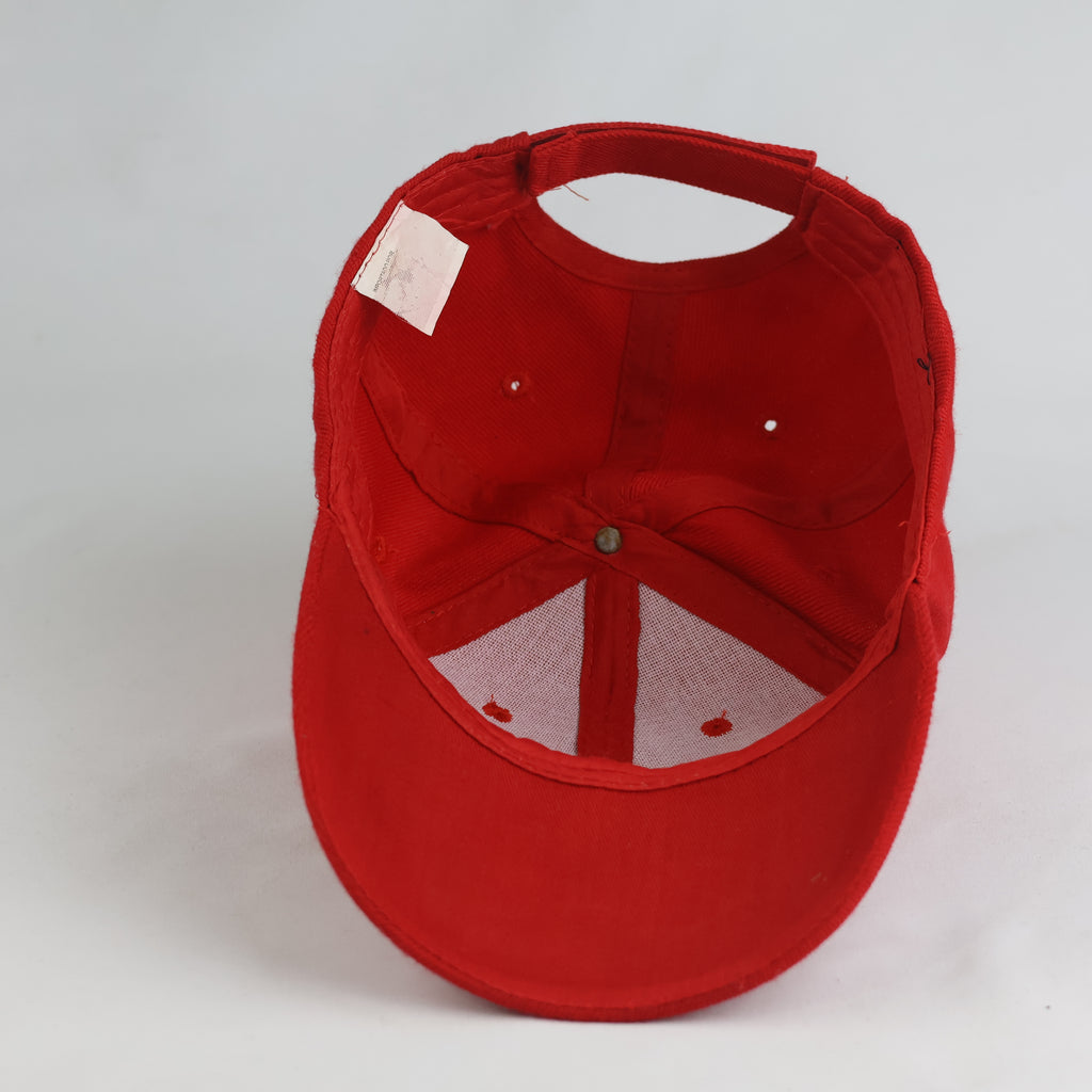 Thrifted Tenerife Spain Red Gecko Lizard Embroidered Hat (Size 57–58 cm)  | 10886