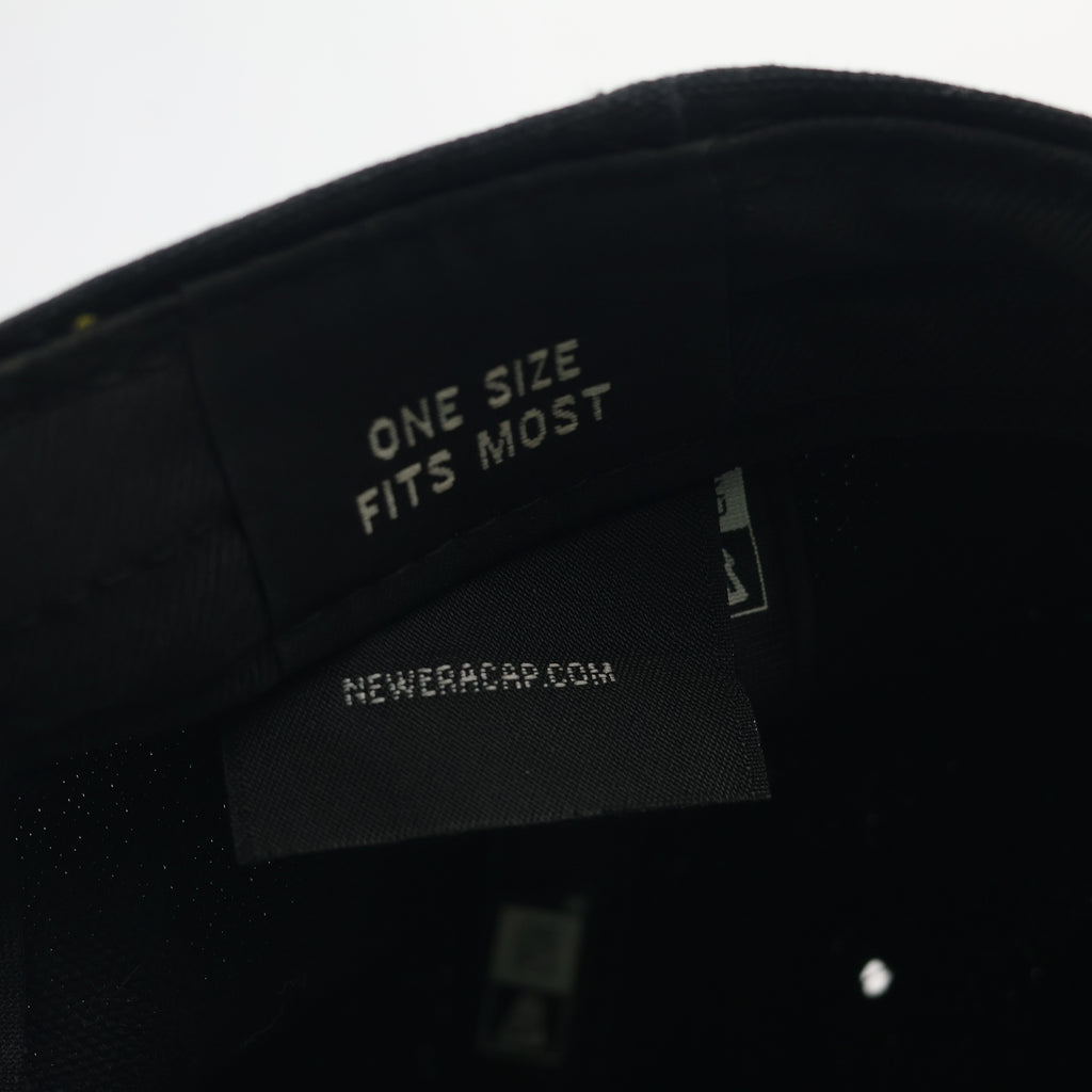 New Era New York City Embroidered Black Thrifted Baseball Cap