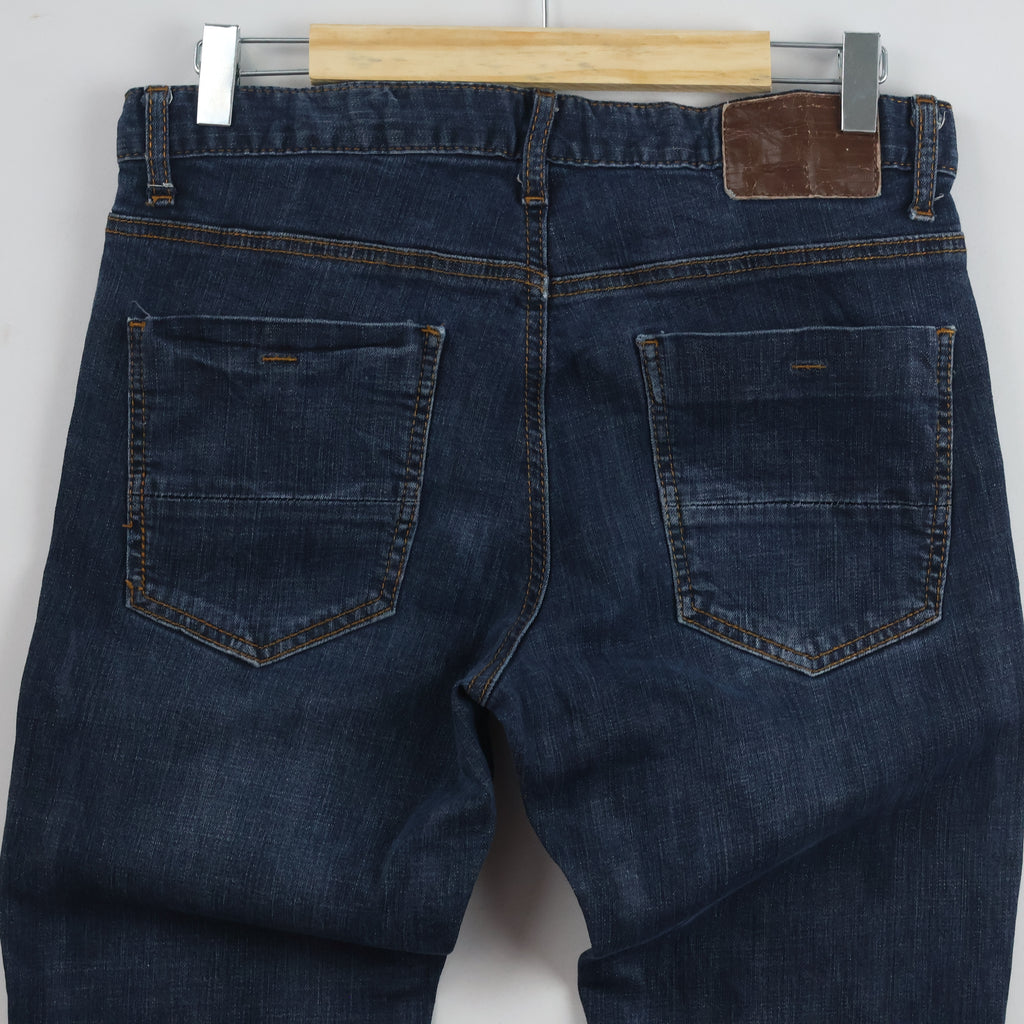 Thrifted Men's R-Athletic Classic Dark Blue Jeans 30 waist/ J1064