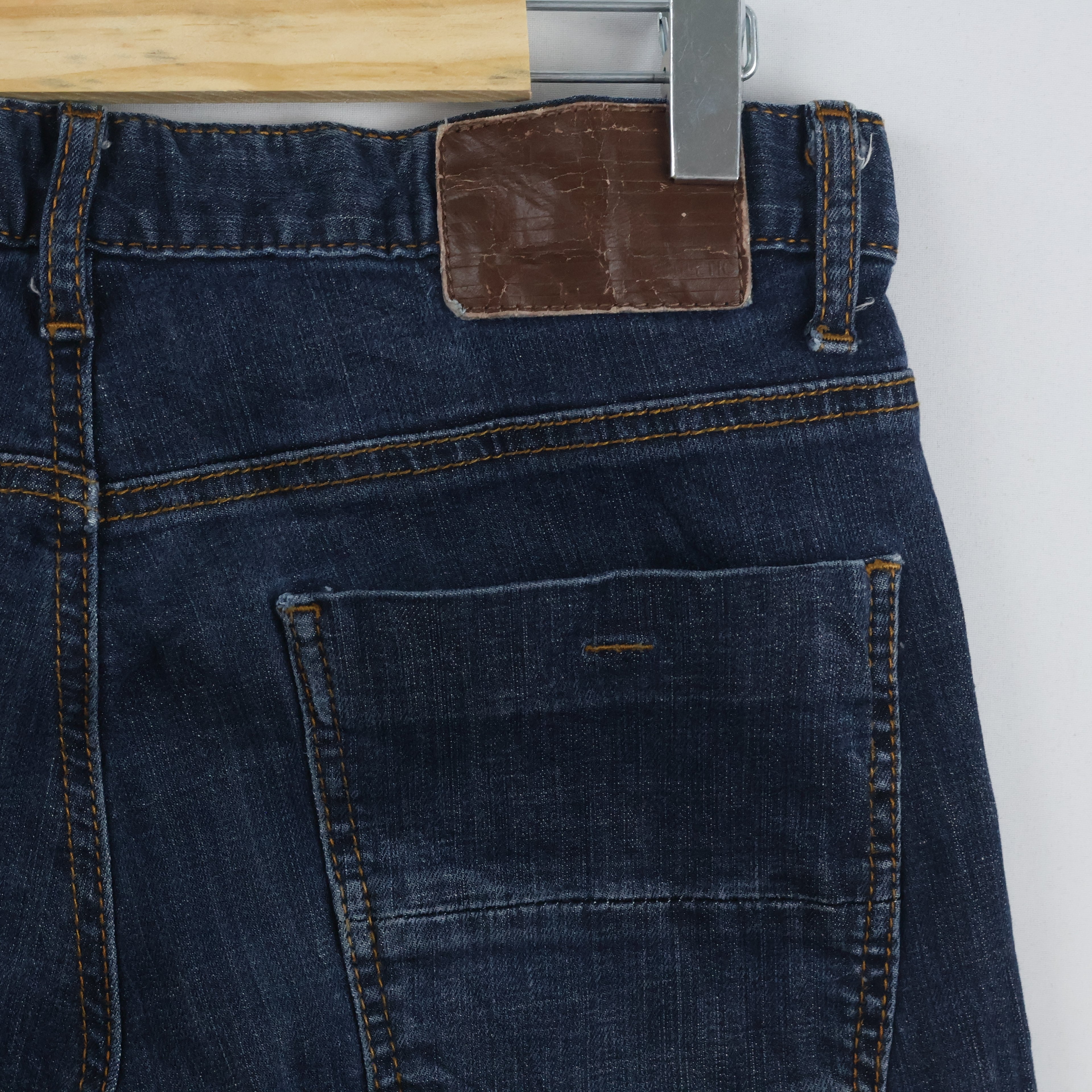 Thrifted Men's R-Athletic Classic Dark Blue Jeans 30 waist/ J1064