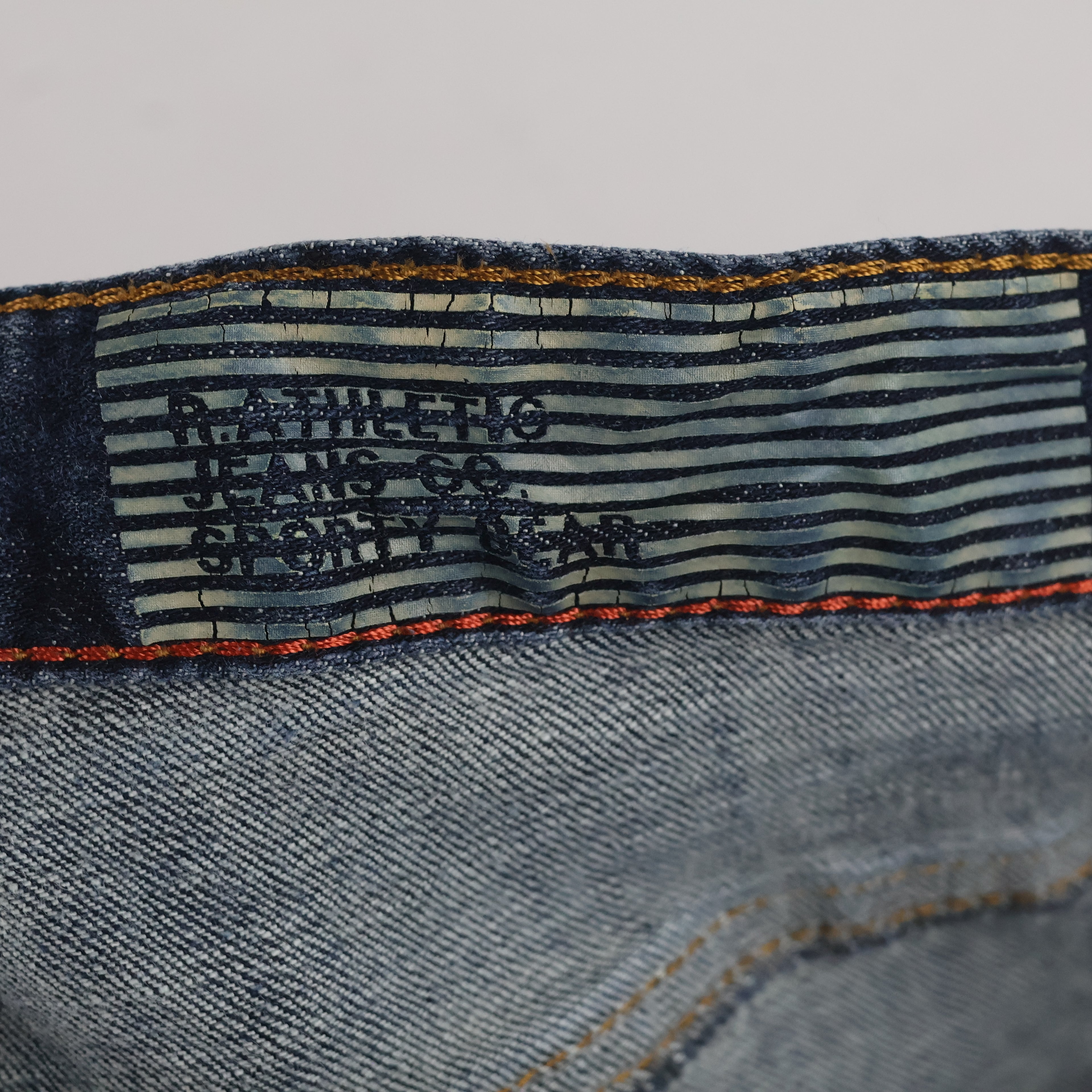 Thrifted Men's R-Athletic Classic Dark Blue Jeans 30 waist/ J1064
