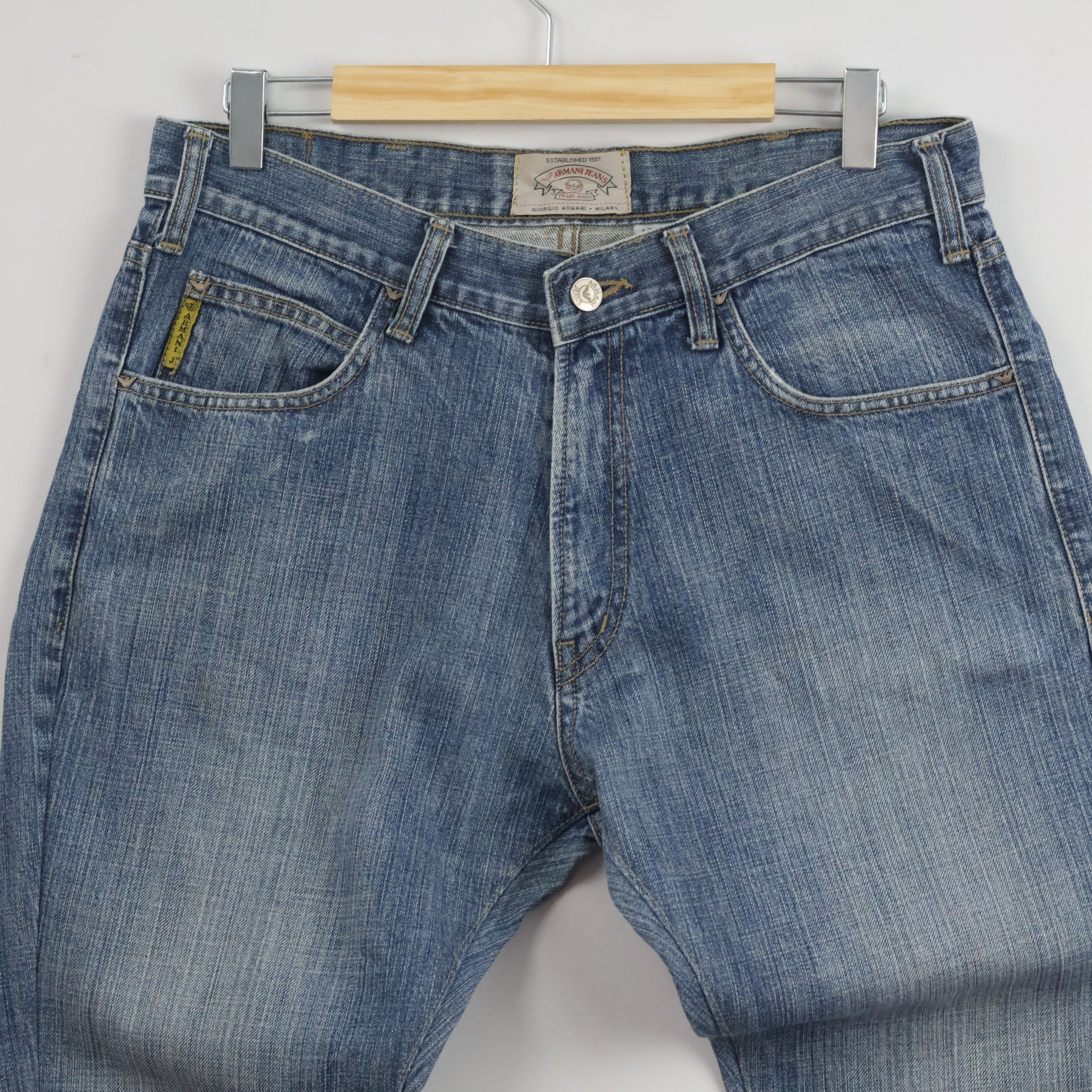 Vintage Armani Jeans Established 1981 Denim 32-33 waist/ J1063
