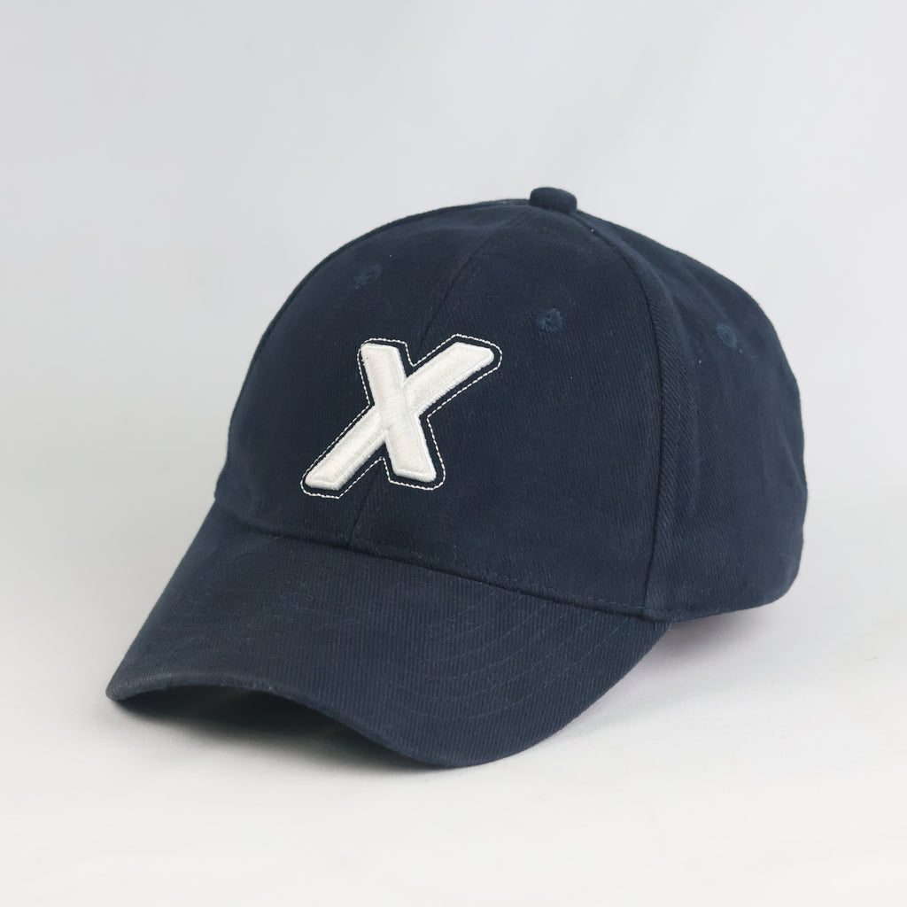 Thrifted Deutsche Bank x-markets Navy Cotton Baseball Cap (Size 57–58 cm)  | 10870