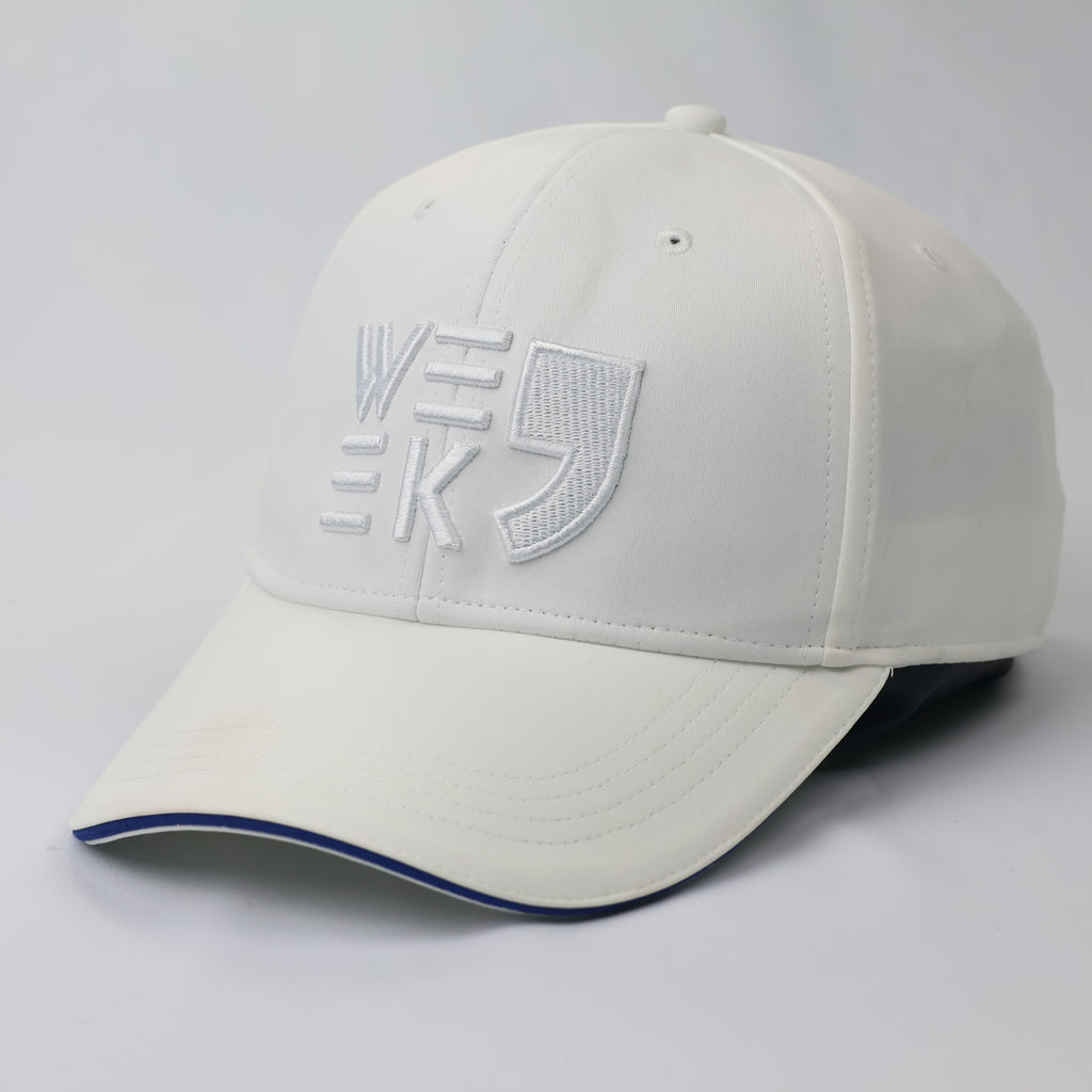 Authentic WEEK9 "Let's Be Cool" White Golf Cap - Size 57-59cm
