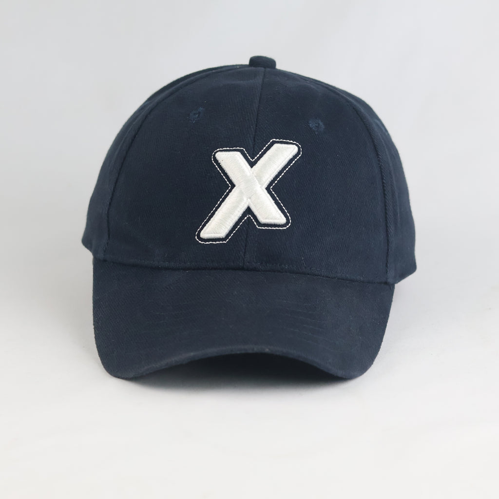 Thrifted Deutsche Bank x-markets Navy Cotton Baseball Cap (Size 57–58 cm)  | 10870