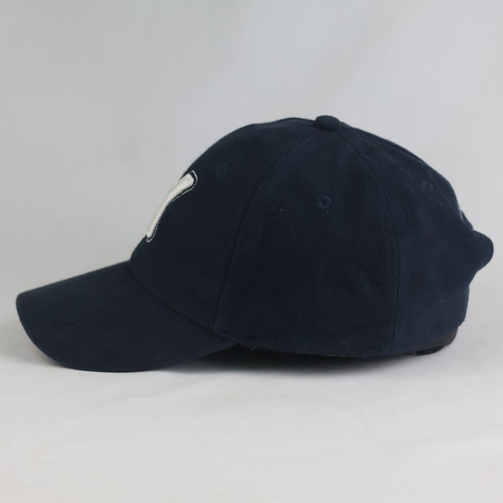 Thrifted Deutsche Bank x-markets Navy Cotton Baseball Cap (Size 57–58 cm)  | 10870