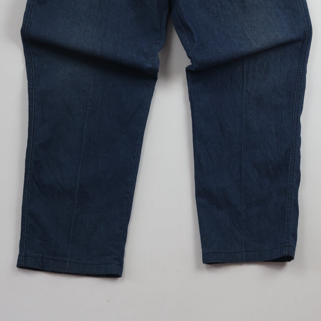 Classic Mid-Wash Denim Trousers for Men 34/ J1061