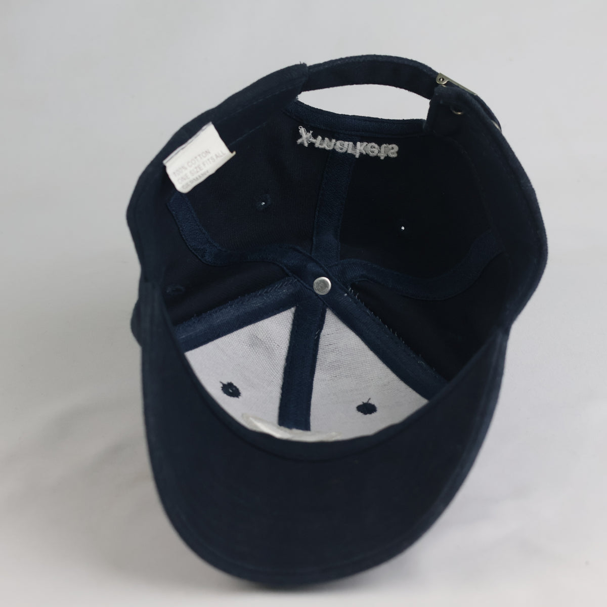 Thrifted Deutsche Bank x-markets Navy Cotton Baseball Cap (Size 57–58 cm)  | 10870