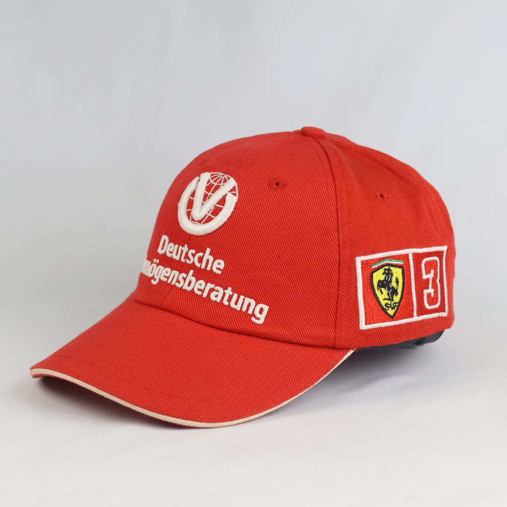 Thrifted Ferrari Official Licensed Michael Schumacher #3 Racing Cap 57-58cm | 10849