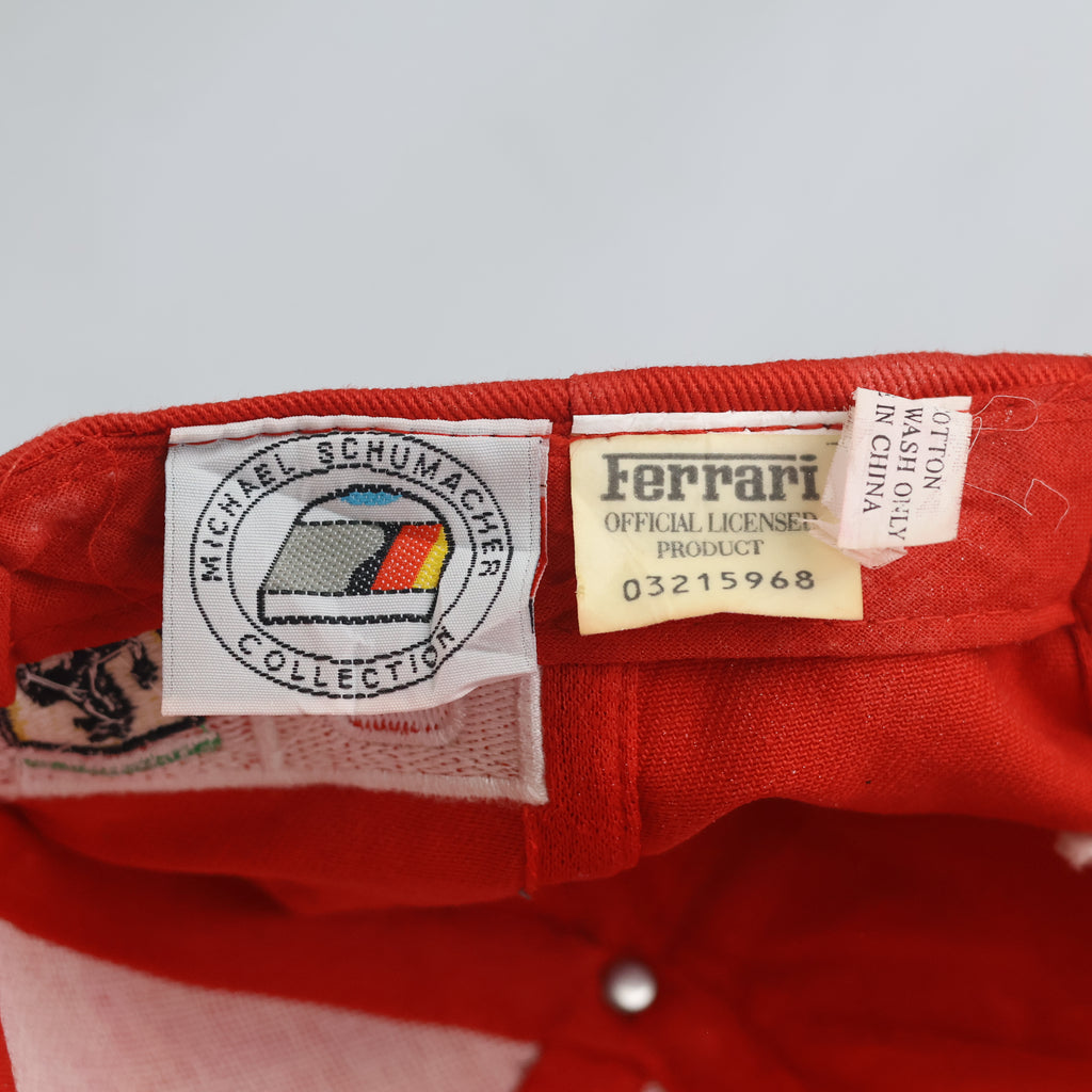 Thrifted Ferrari Official Licensed Michael Schumacher #3 Racing Cap 57-58cm | 10849