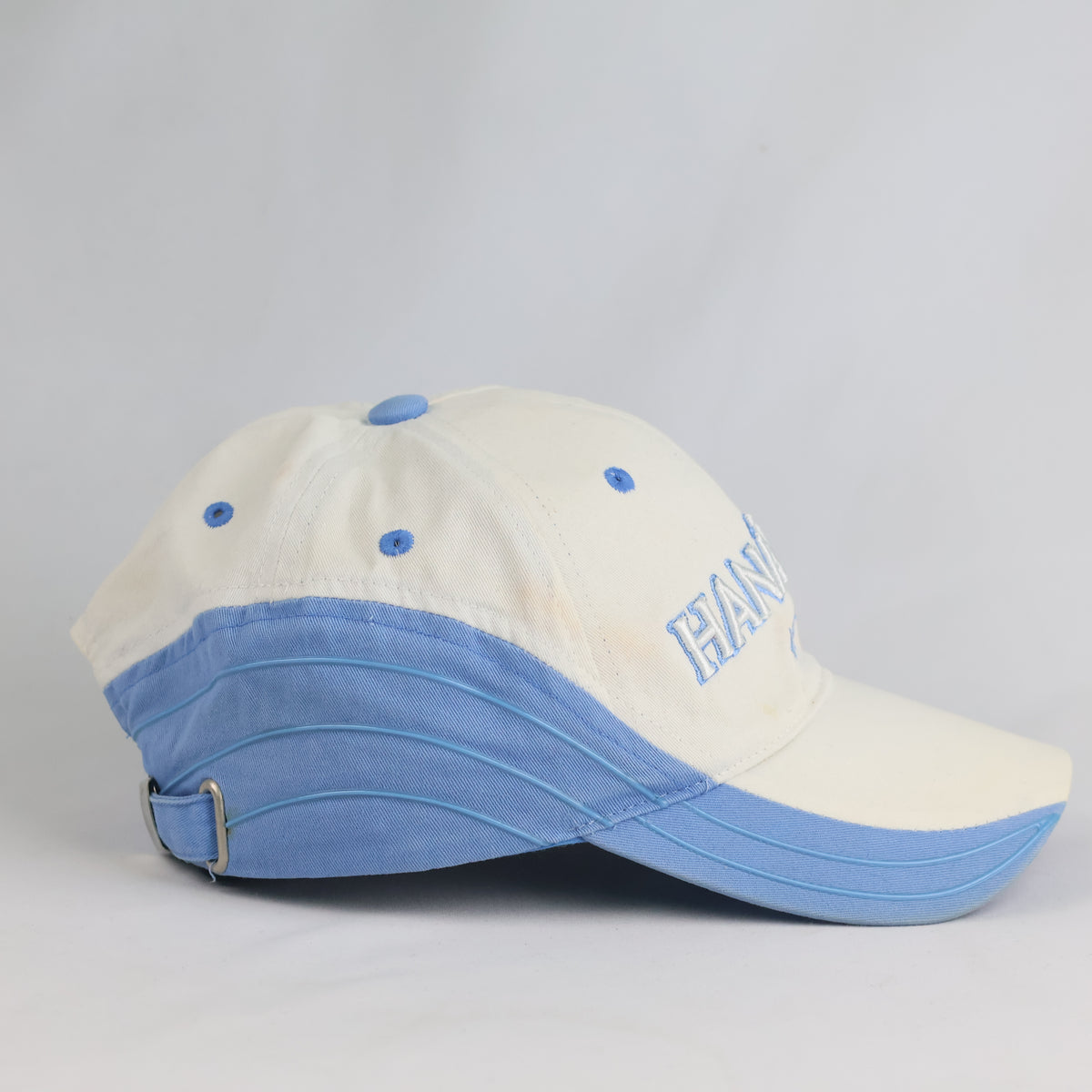 Thrifted Hanácká Kyselka Blue & White Baseball Cap - PEMI Promotional Hat (55-57cm) | 10846