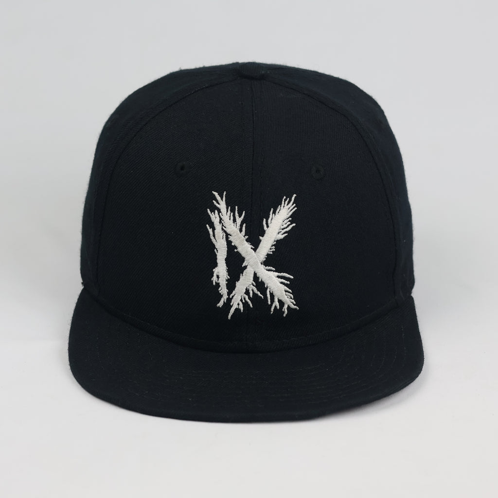 Thrifted Ice Nine Kills OTTO Snapback Hat - Black Metal Band Merchandise Cap