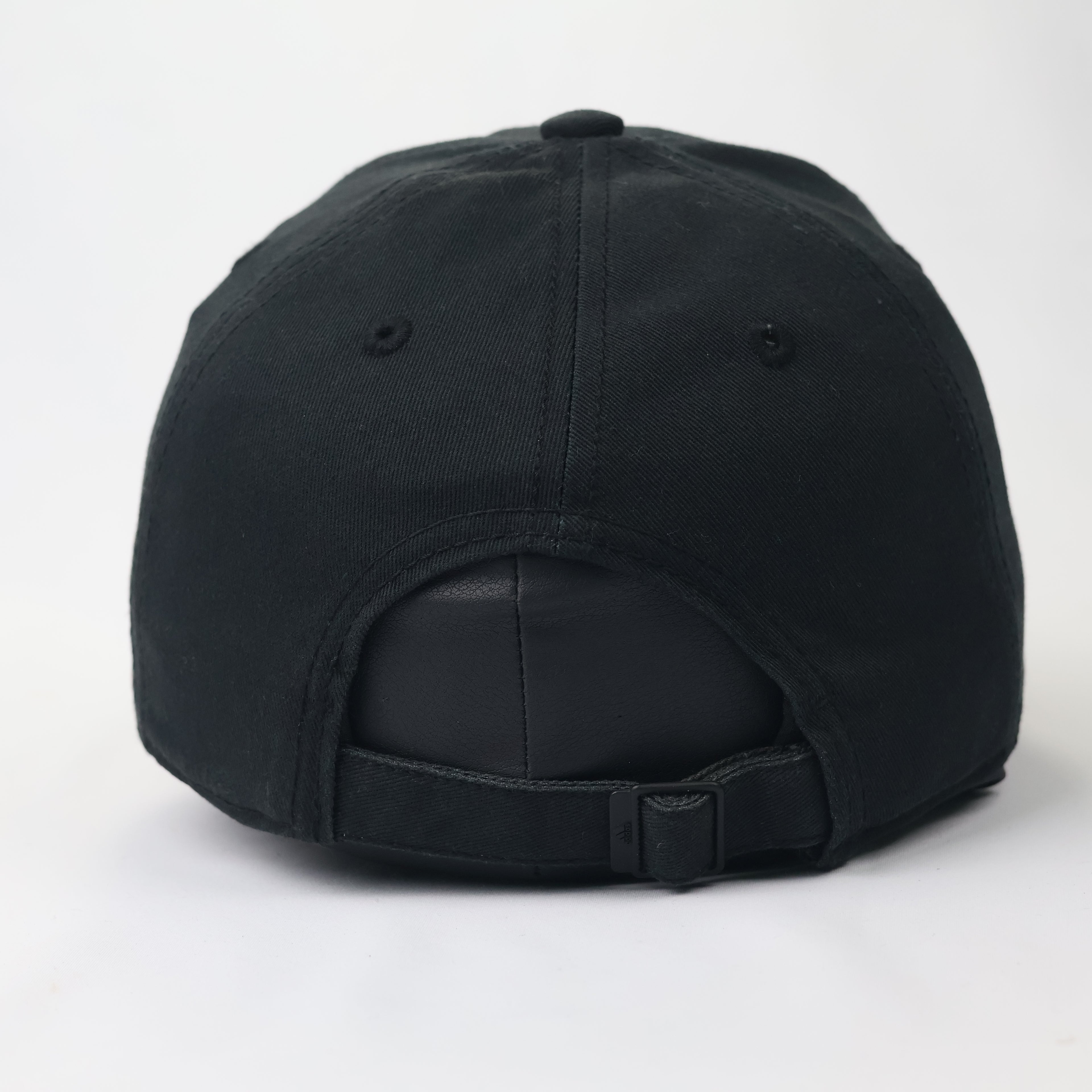 Authentic Adidas 3-Stripe Embroidered Black Thrifted Baseball Cap