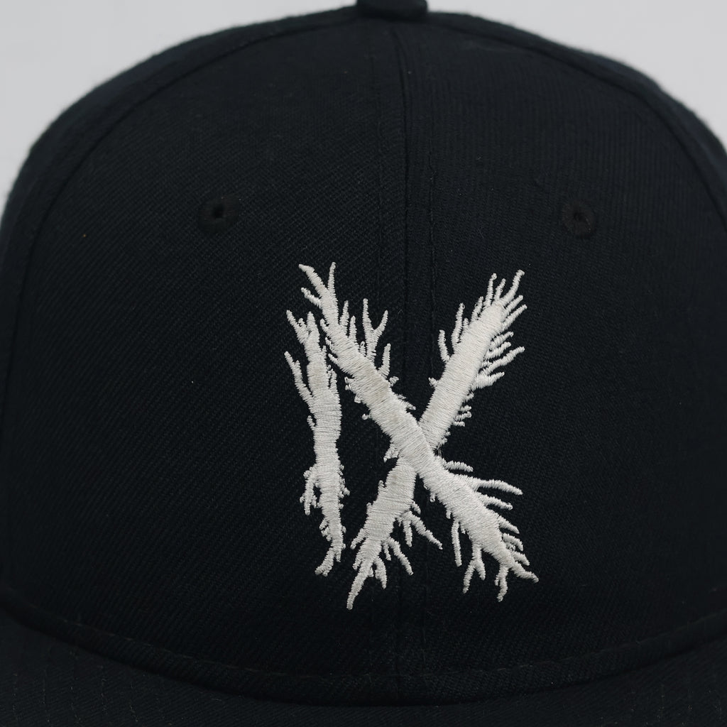 Thrifted Ice Nine Kills OTTO Snapback Hat - Black Metal Band Merchandise Cap