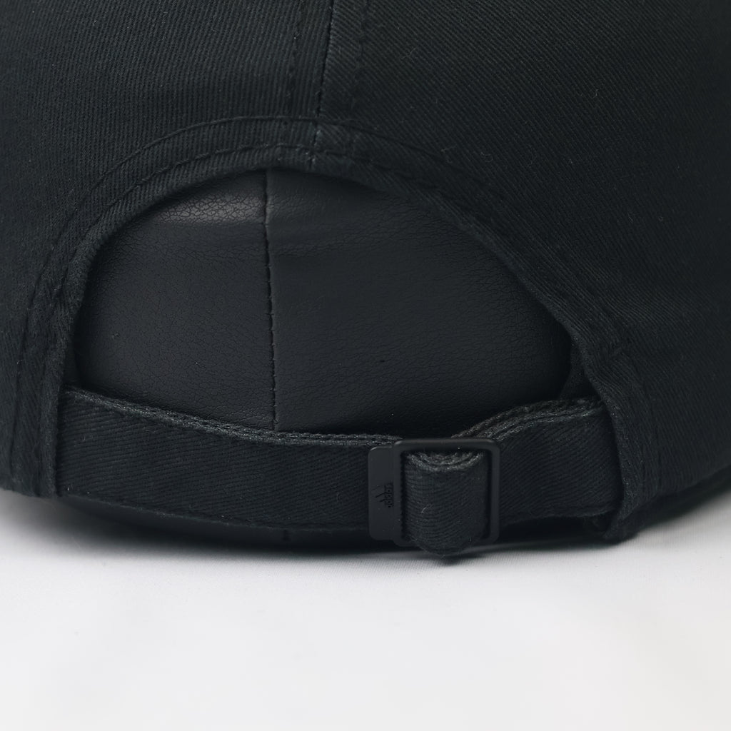Authentic Adidas 3-Stripe Embroidered Black Thrifted Baseball Cap